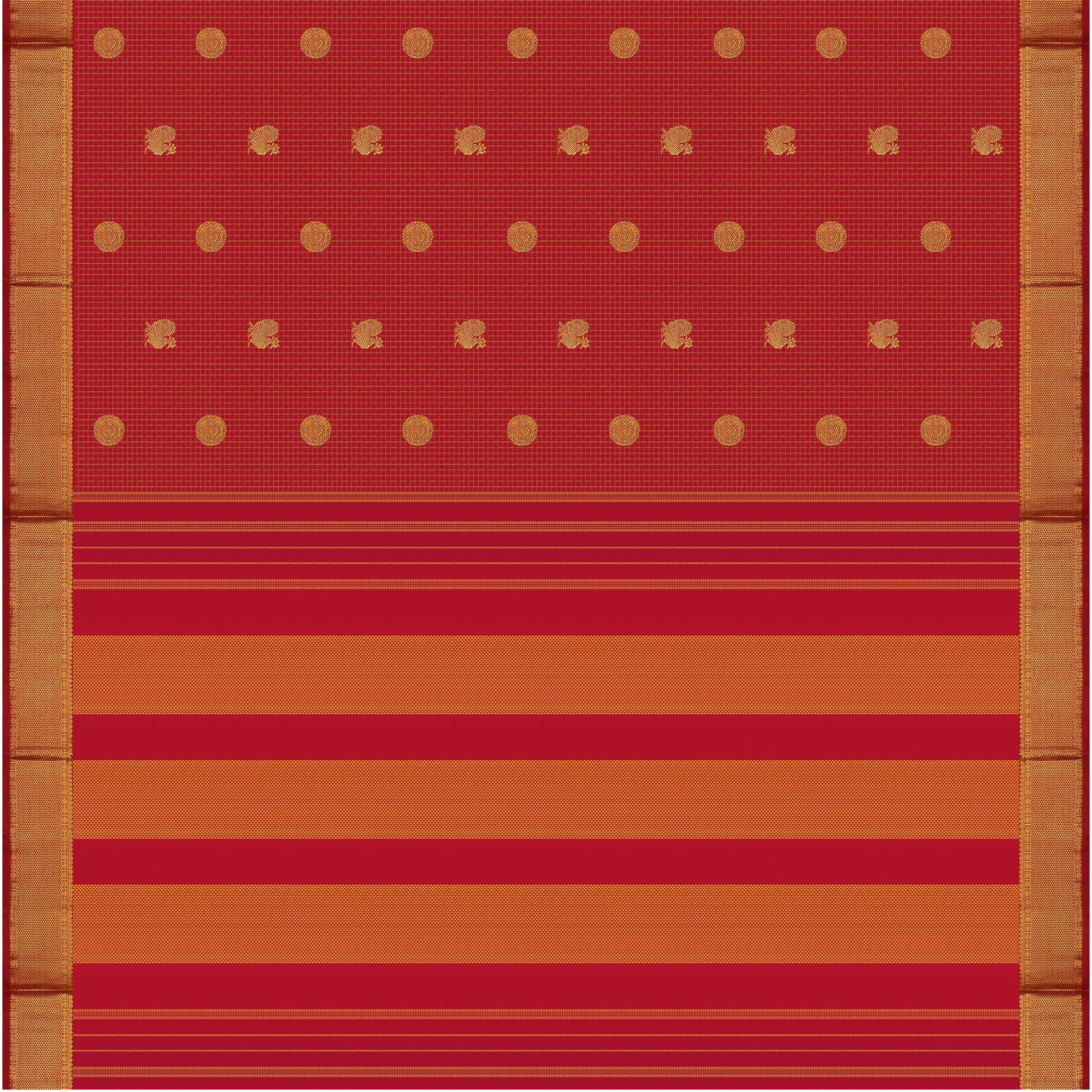 Kanakavalli Kanjivaram Silk Sari 25-595-HS001-00985 - Full View