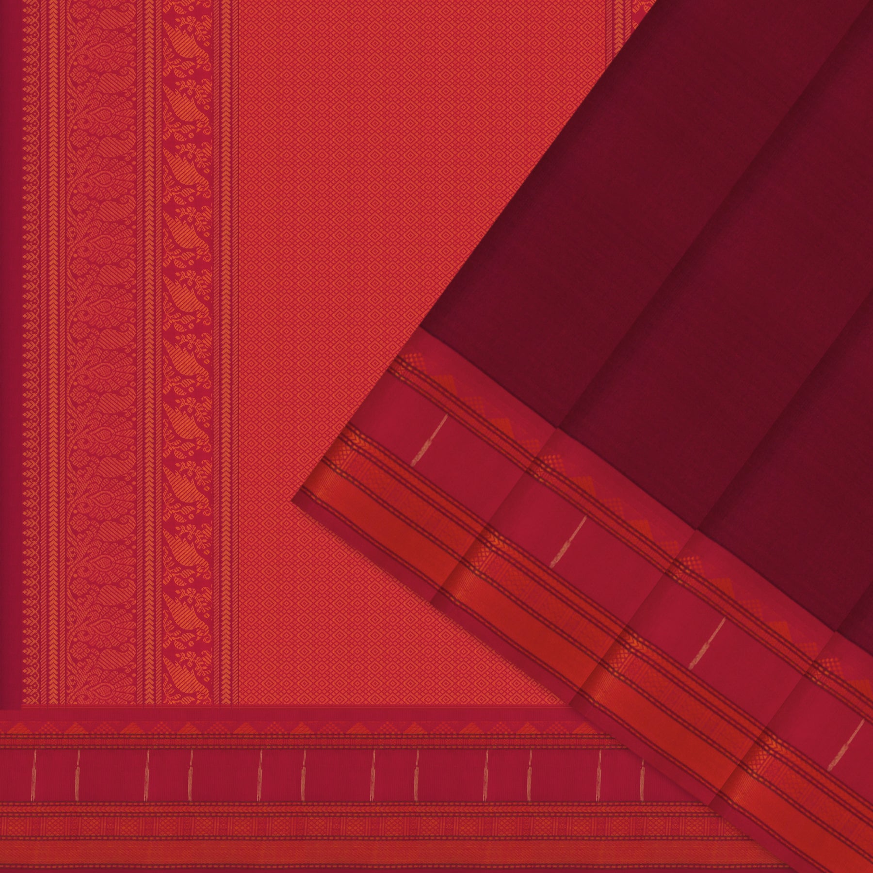 Kanakavalli Kanjivaram Silk Sari 25-595-HS001-00998 - Cover View
