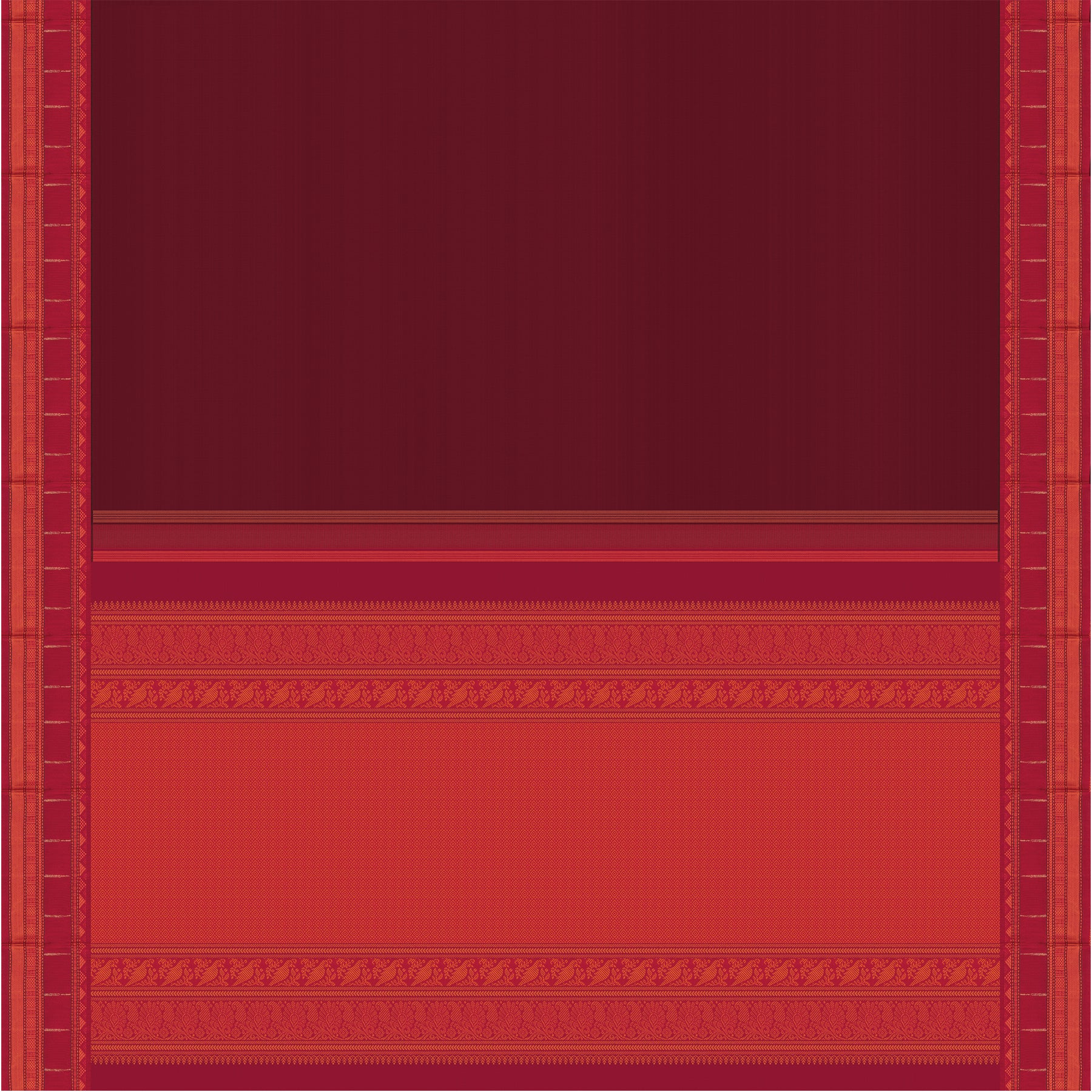 Kanakavalli Kanjivaram Silk Sari 25-595-HS001-00998 - Full View