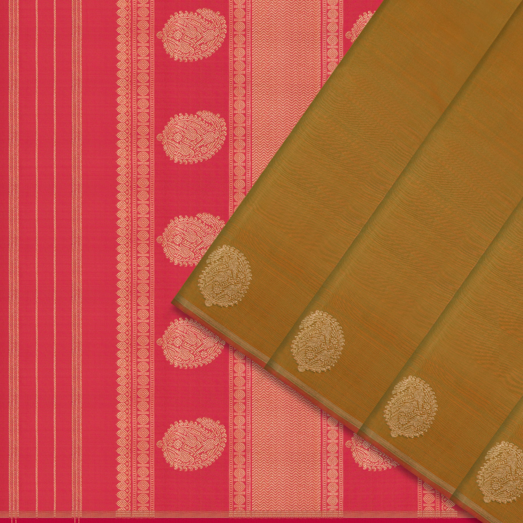 Kanakavalli Kanjivaram Silk Sari 25-595-HS001-02129 - Cover View