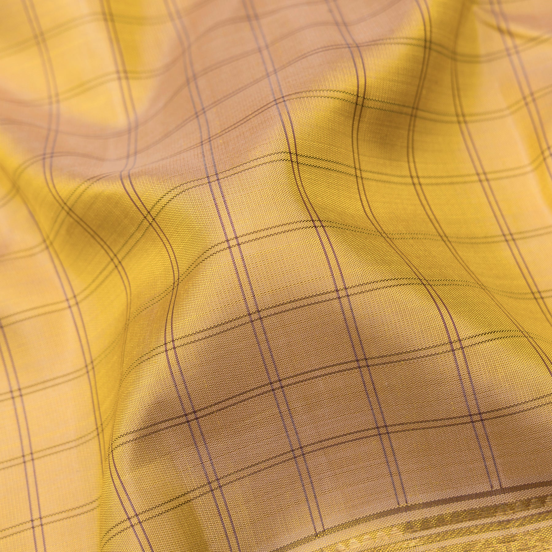 Kanakavalli Kanjivaram Silk Sari 25-595-HS001-02143 - Fabric View