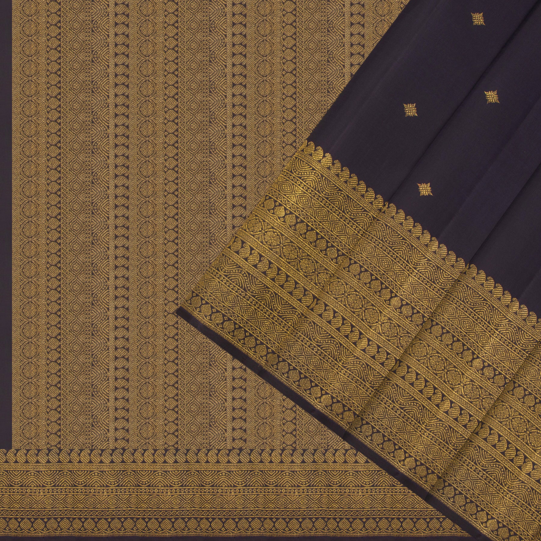 Kanakavalli Kanjivaram Silk Sari 25-595-HS001-02188 - Cover View