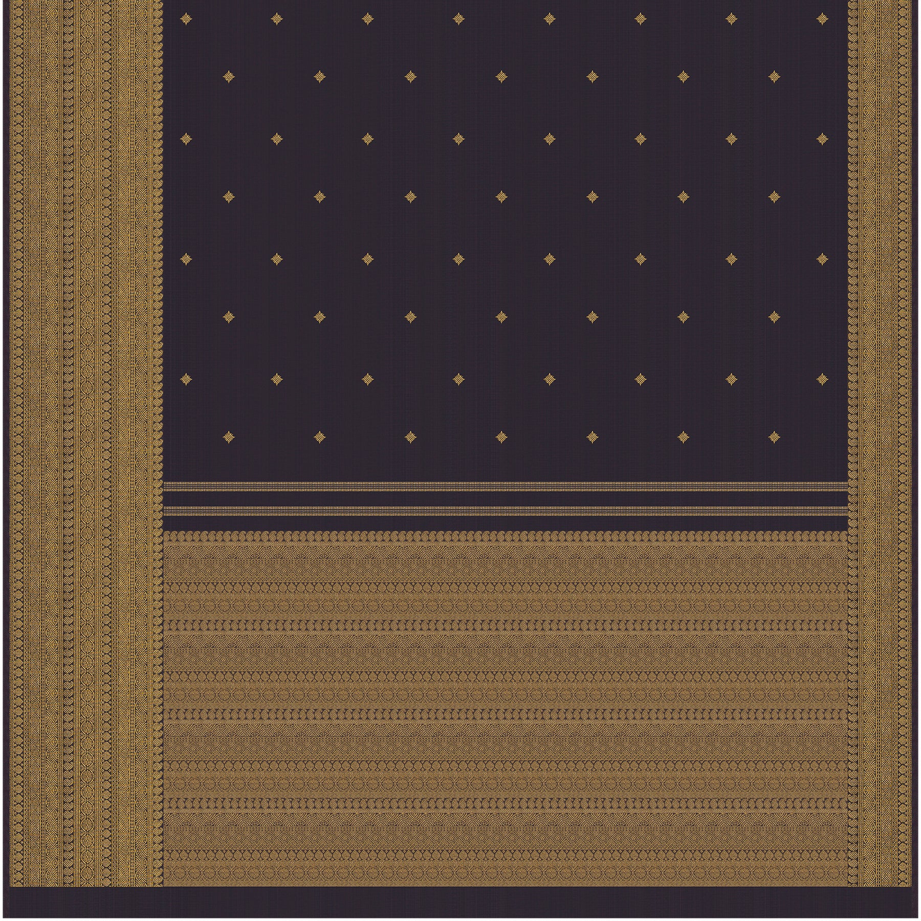 Kanakavalli Kanjivaram Silk Sari 25-595-HS001-02188 - Full View