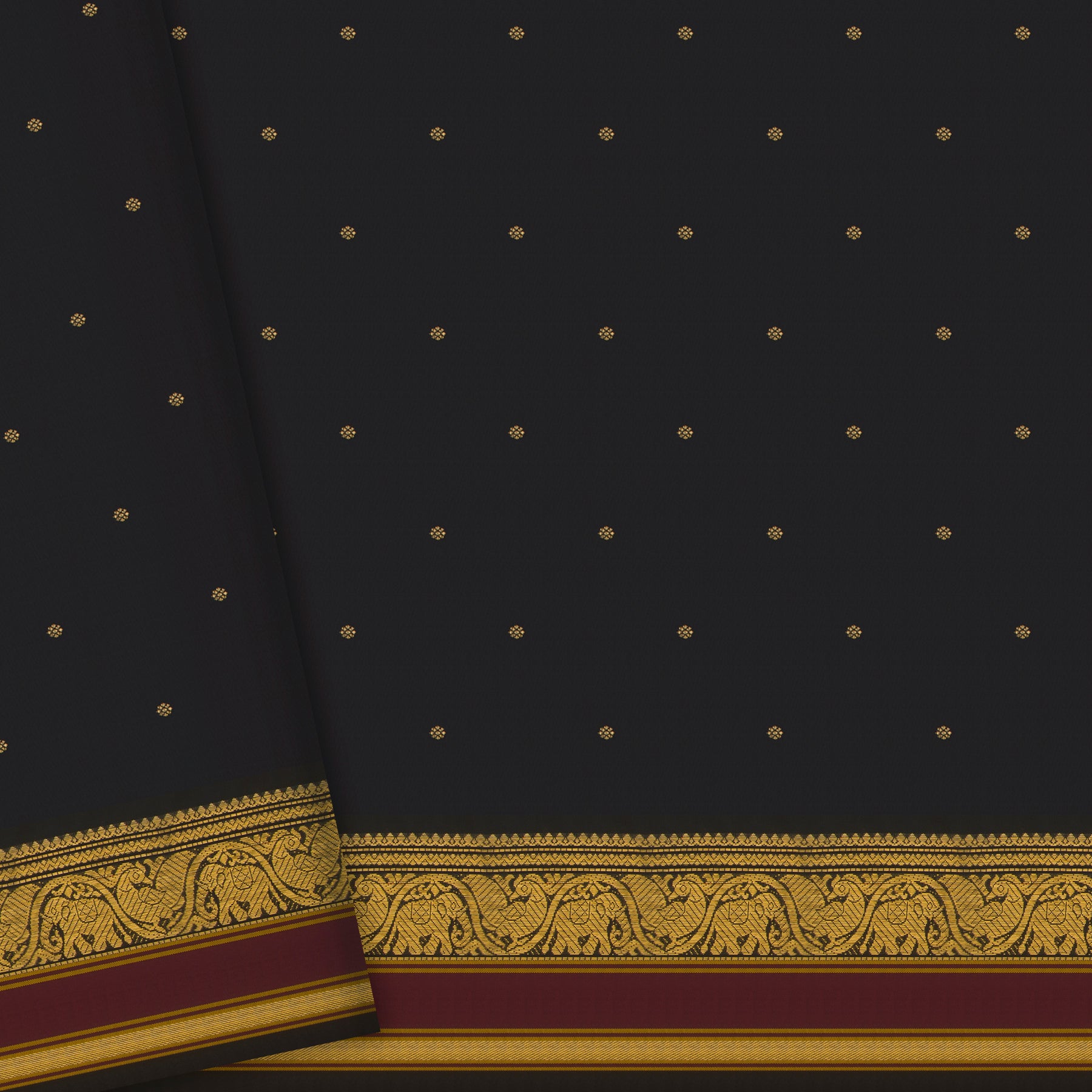 Kanakavalli Kanjivaram Silk Sari 25-595-HS001-02191 - Blouse View