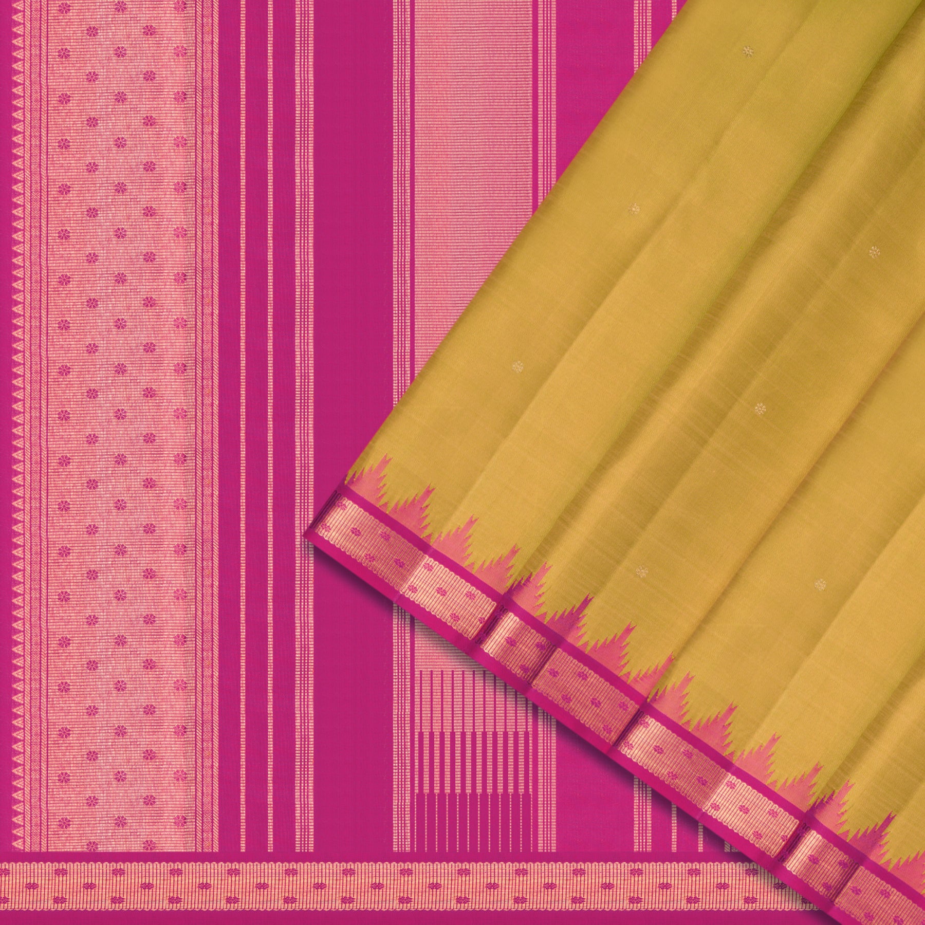 Kanakavalli Kanjivaram Silk Sari 25-595-HS001-02195 - Cover View