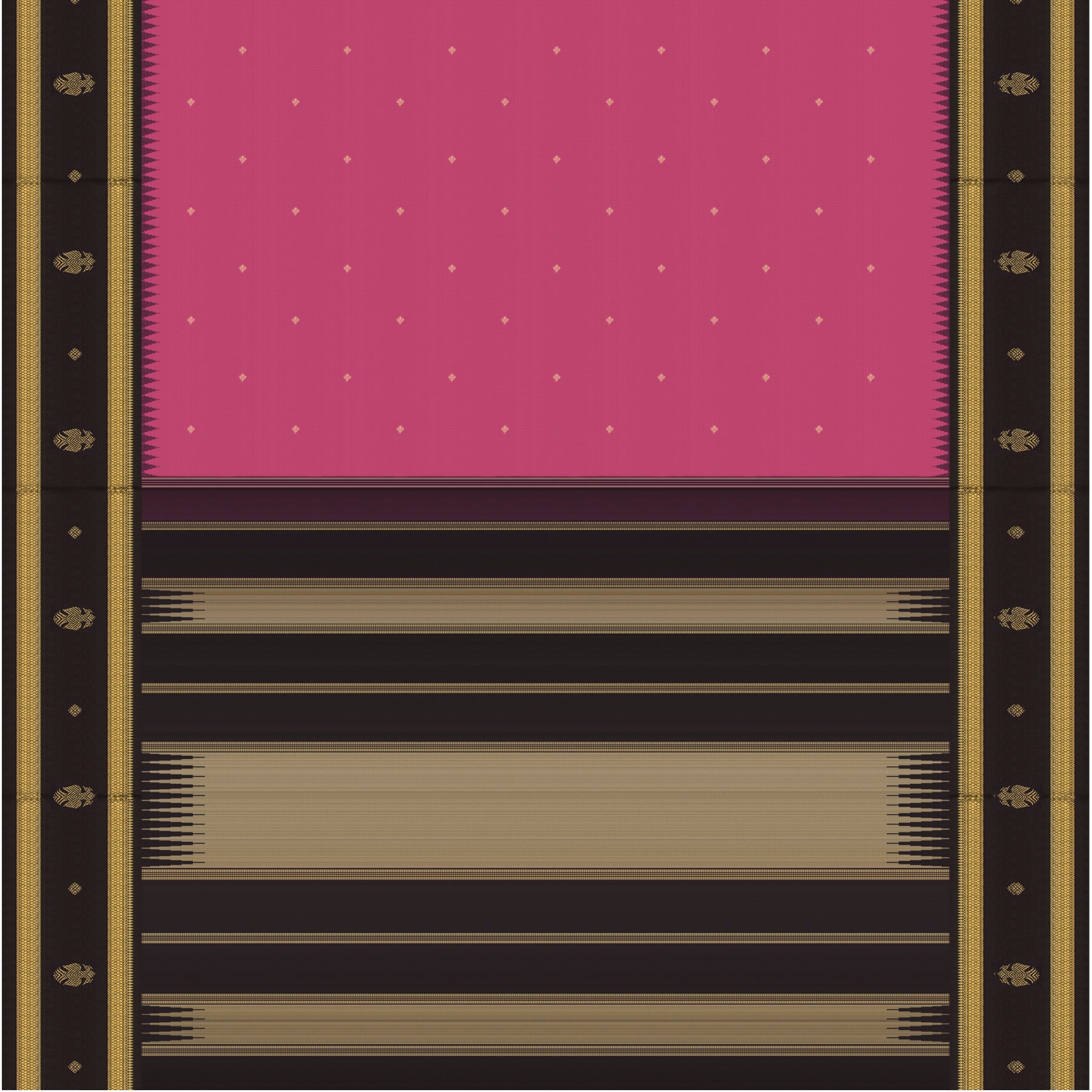 Kanakavalli Kanjivaram Silk Sari 25-595-HS001-02206 - Full View