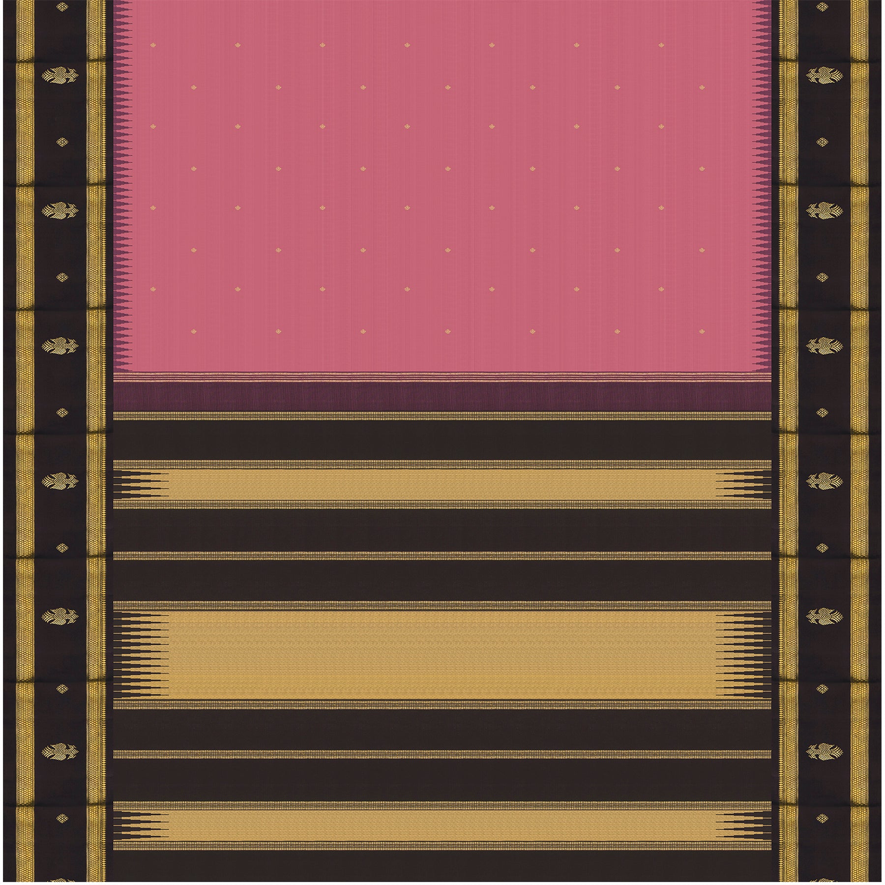 Kanakavalli Kanjivaram Silk Sari 25-595-HS001-02207 - Full View