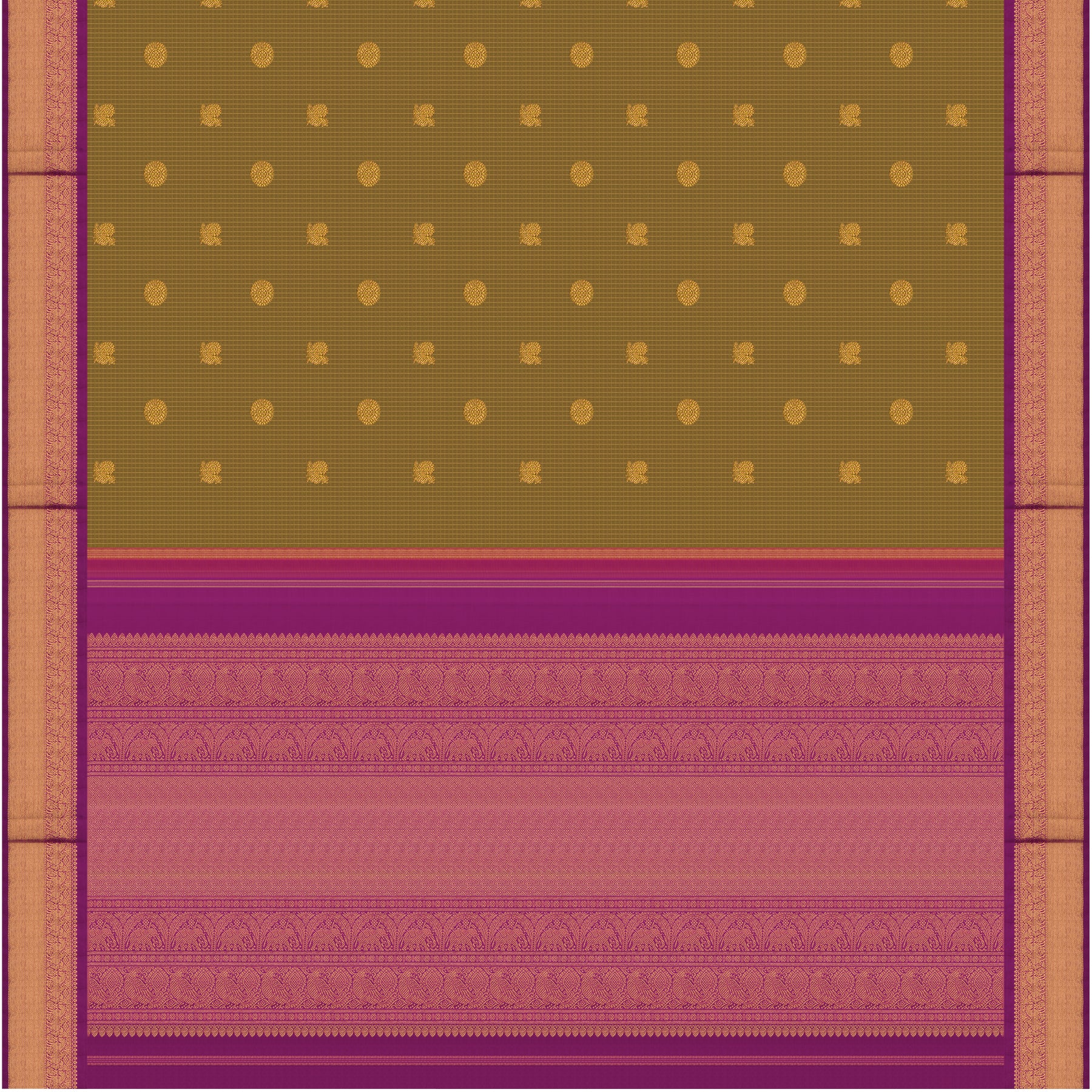 Kanakavalli Kanjivaram Silk Sari 25-595-HS001-02217 - Full View