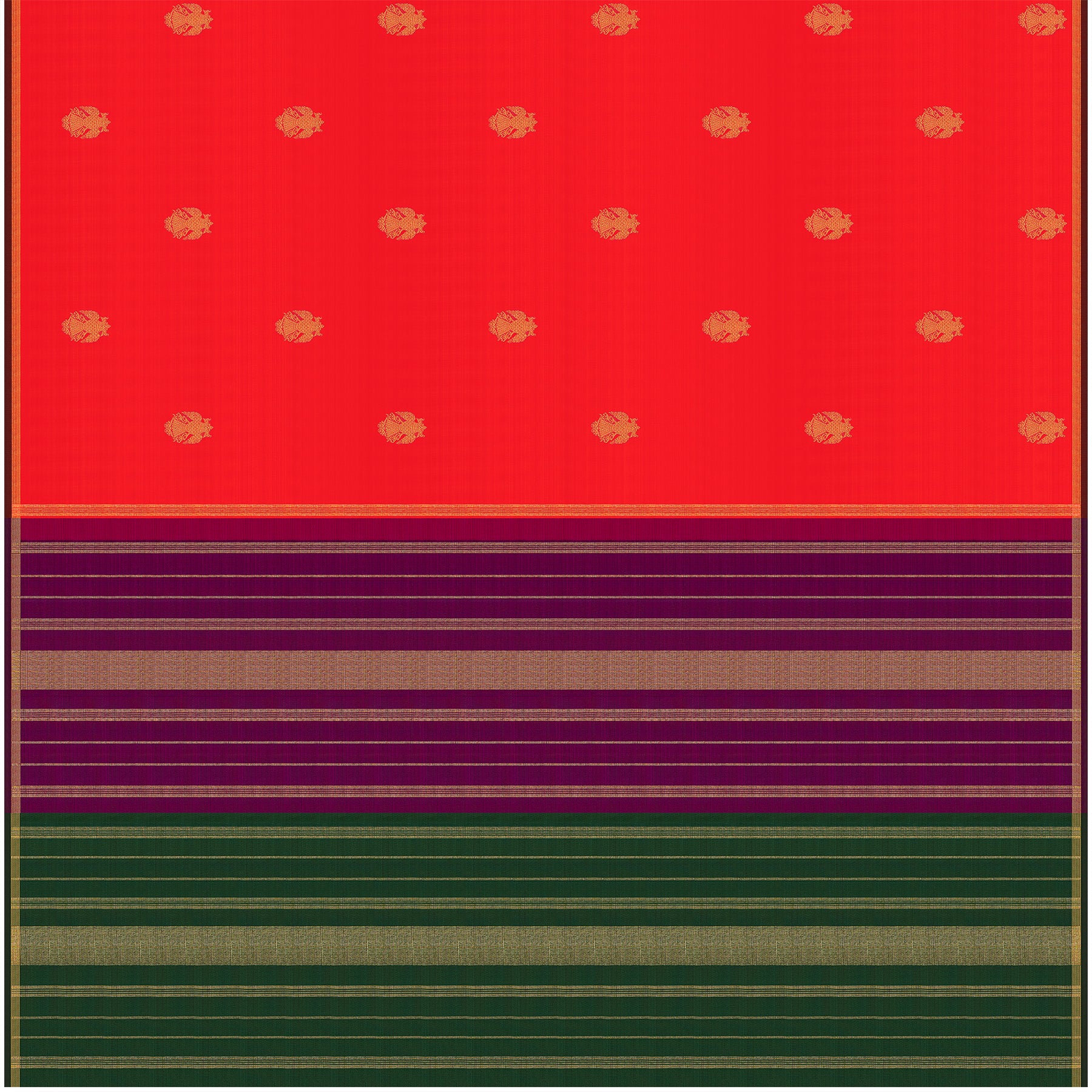 Kanakavalli Kanjivaram Silk Sari 25-595-HS001-02766 - Full View