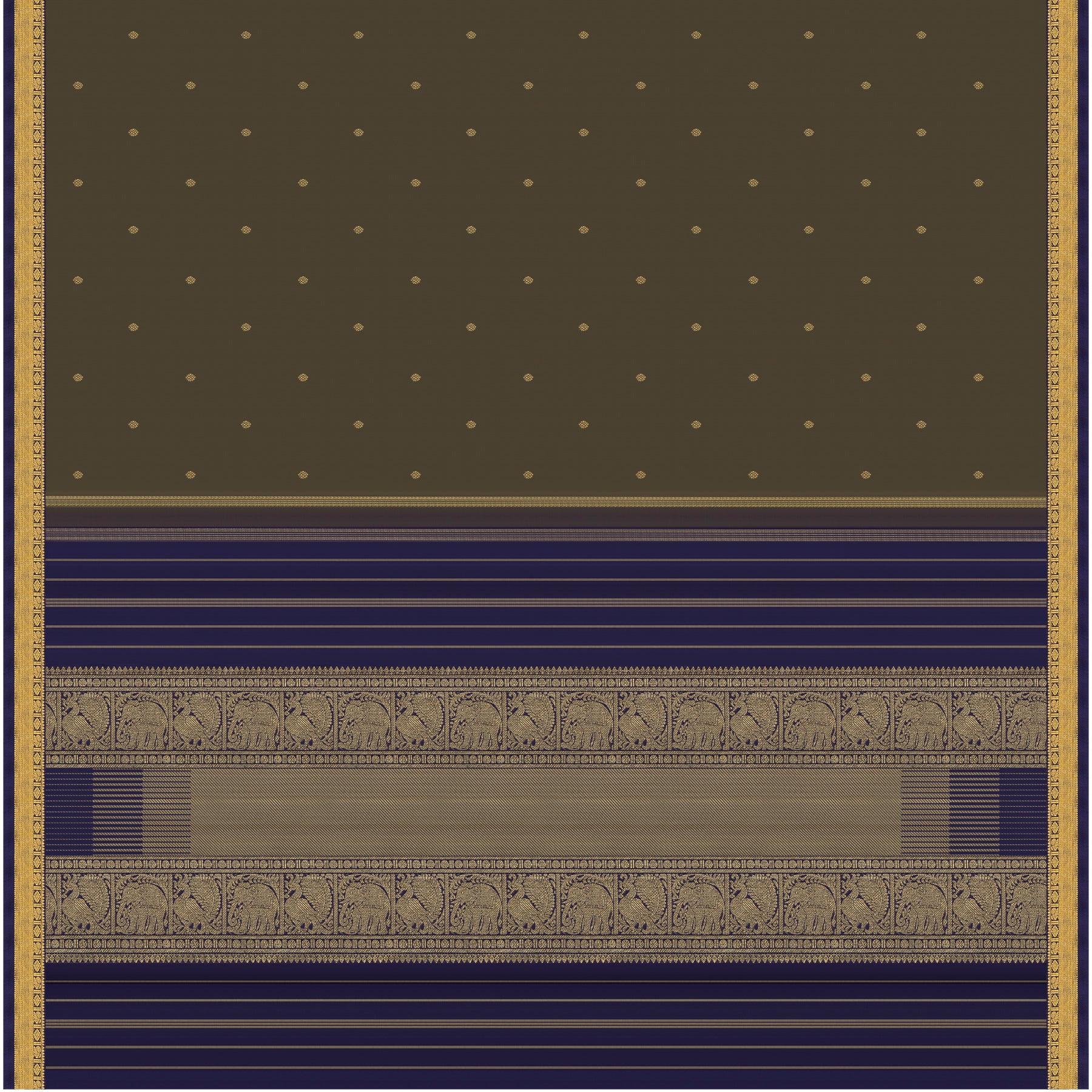 Kanakavalli Kanjivaram Silk Sari 25-595-HS001-02786 - Full View
