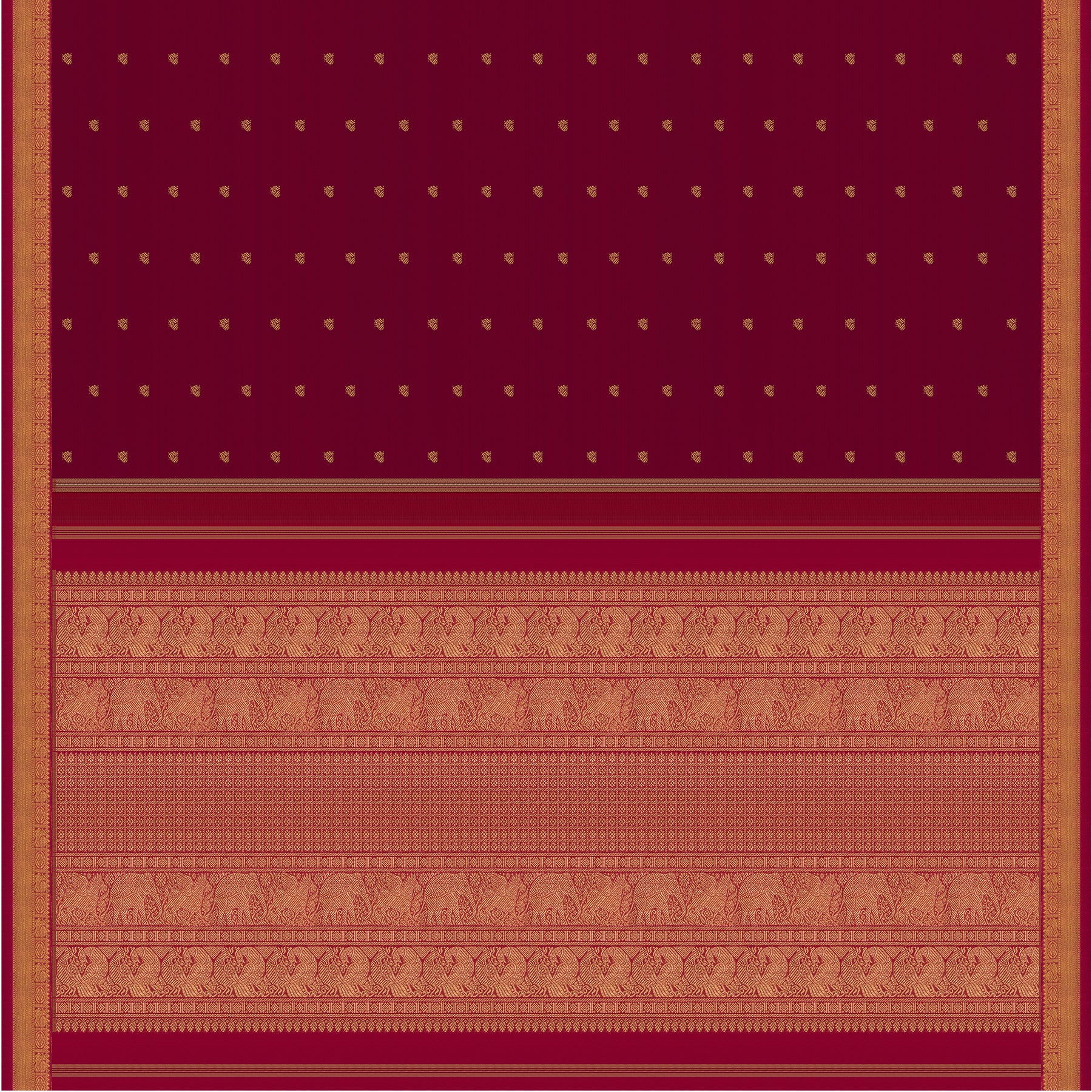 Kanakavalli Kanjivaram Silk Sari 25-595-HS001-02787 - Full View
