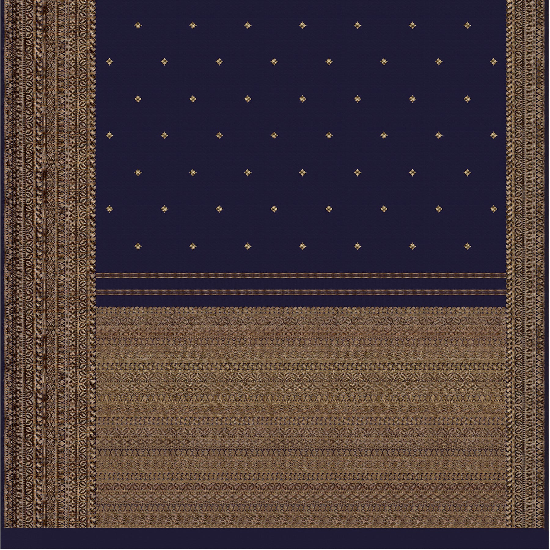 Kanakavalli Kanjivaram Silk Sari 25-595-HS001-02836 - Full View