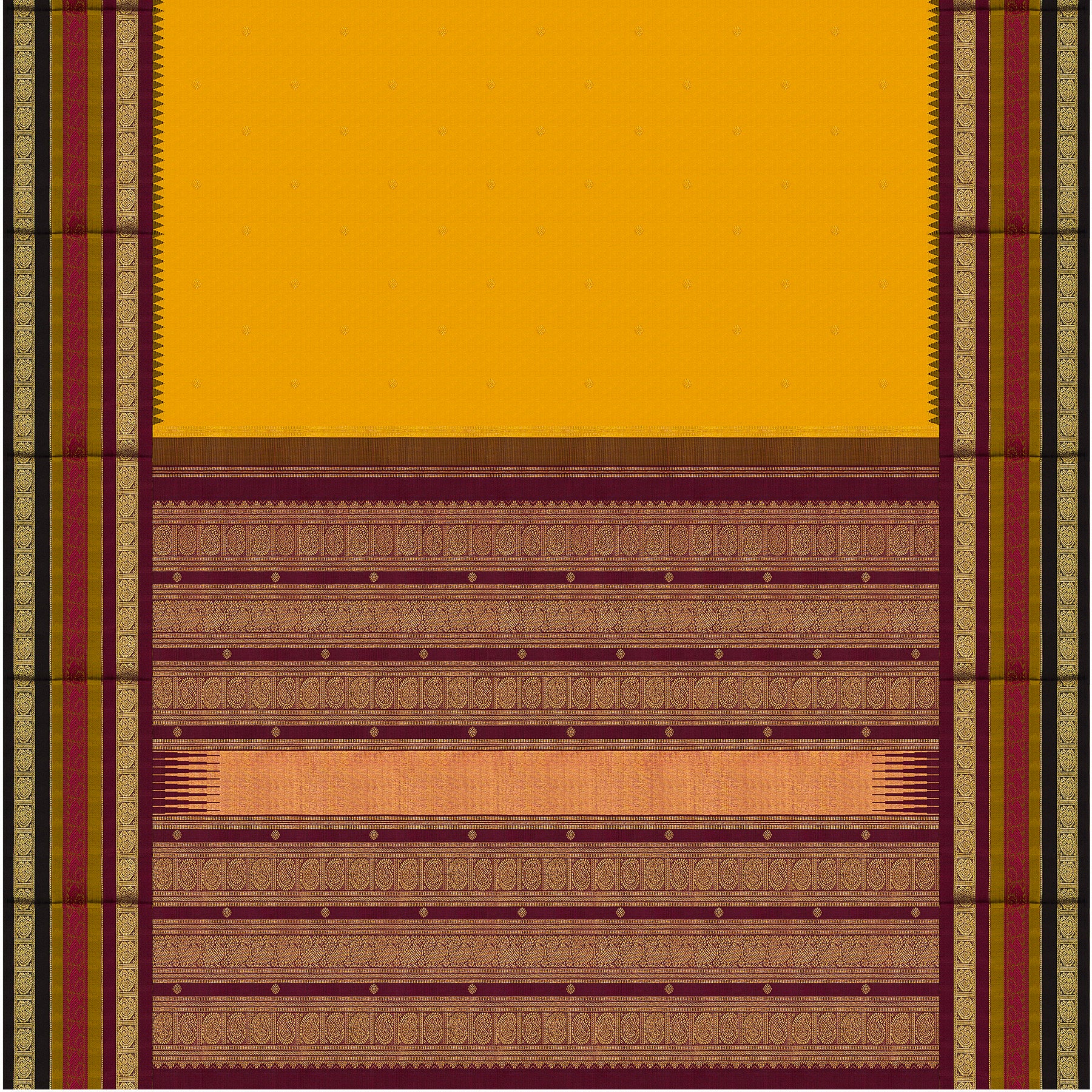 Kanakavalli Kanjivaram Silk Sari 25-595-HS001-02864 - Full View