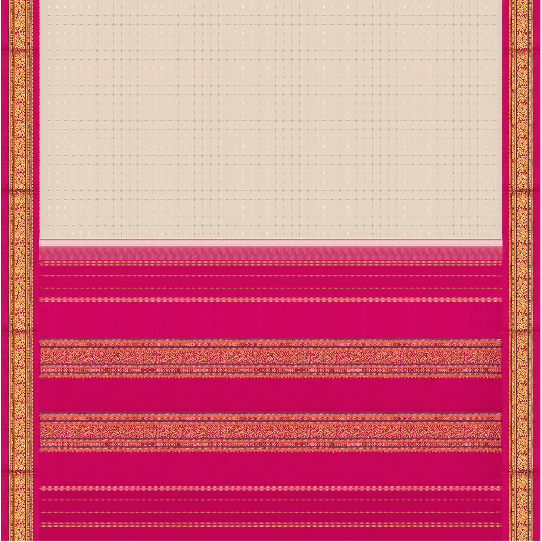 Kanakavalli Kanjivaram Silk Sari 25-595-HS001-02882 - Full View