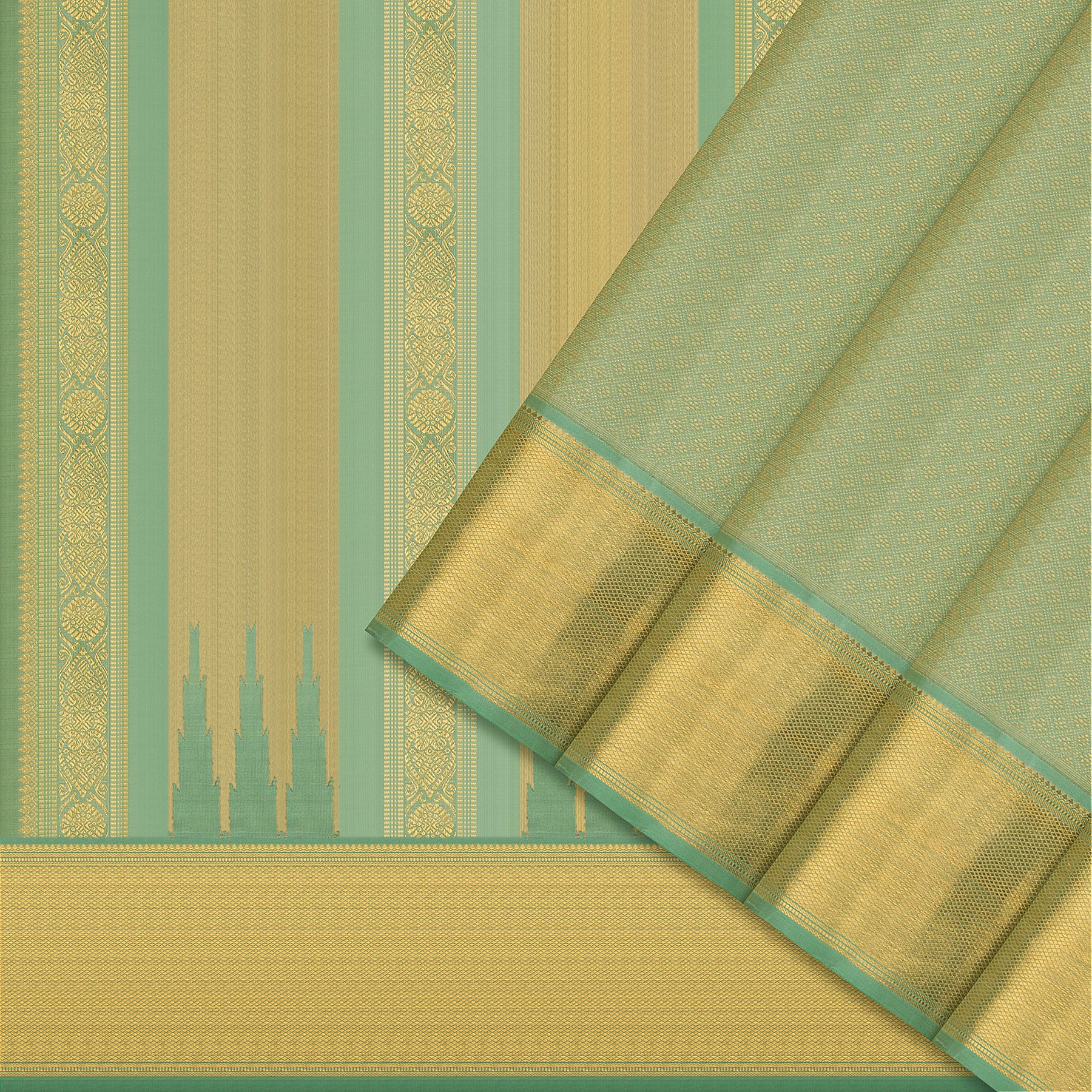 Kanakavalli Kanjivaram Silk Sari 25-595-HS001-02912 - Cover View