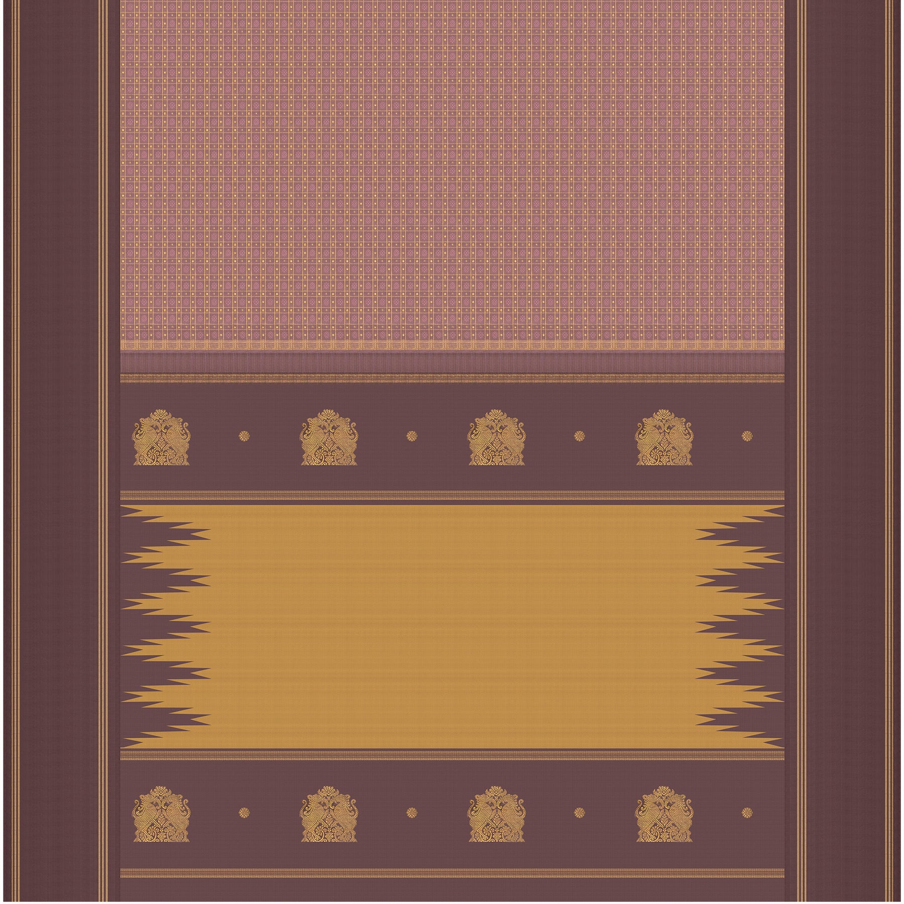 Kanakavalli Kanjivaram Silk Sari 25-595-HS001-02927 - Full View