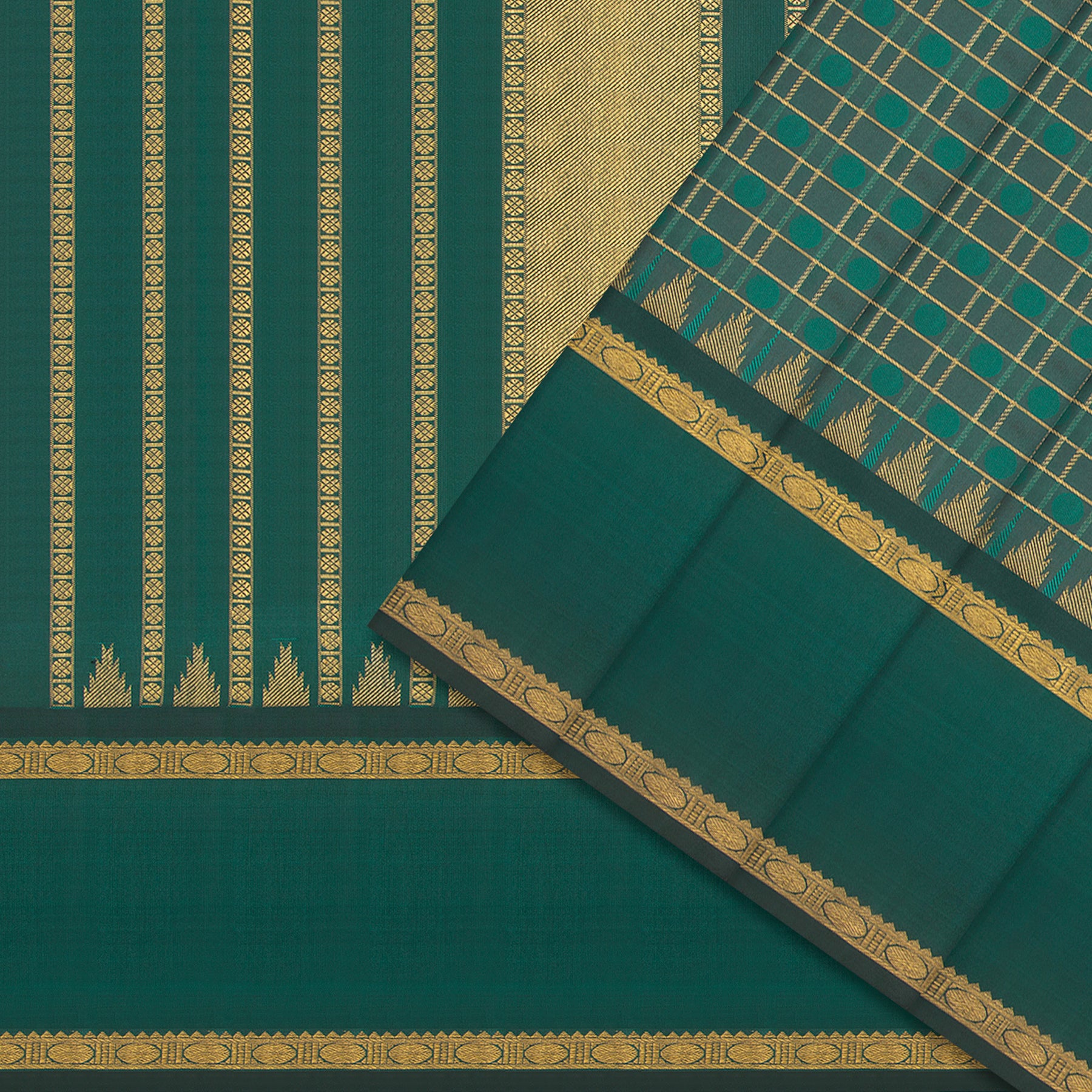 Kanakavalli Kanjivaram Silk Sari 25-595-HS001-02934 - Cover View