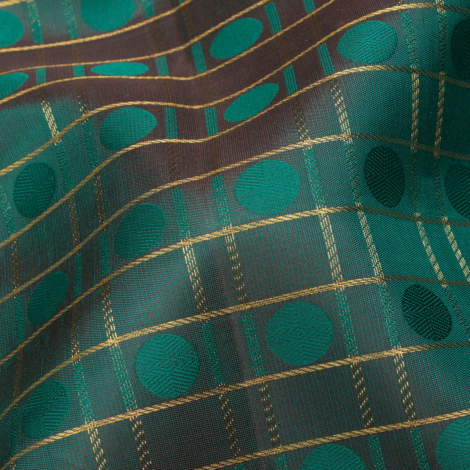 Kanakavalli Kanjivaram Silk Sari 25-595-HS001-02934 - Fabric View