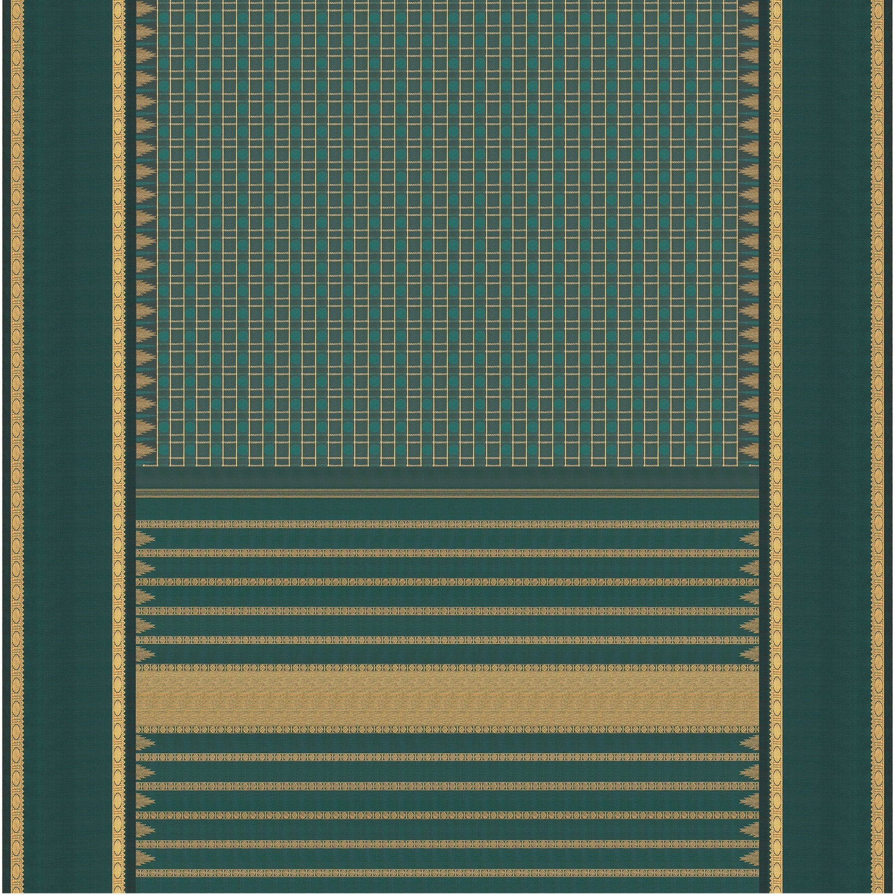 Kanakavalli Kanjivaram Silk Sari 25-595-HS001-02934 - Full View