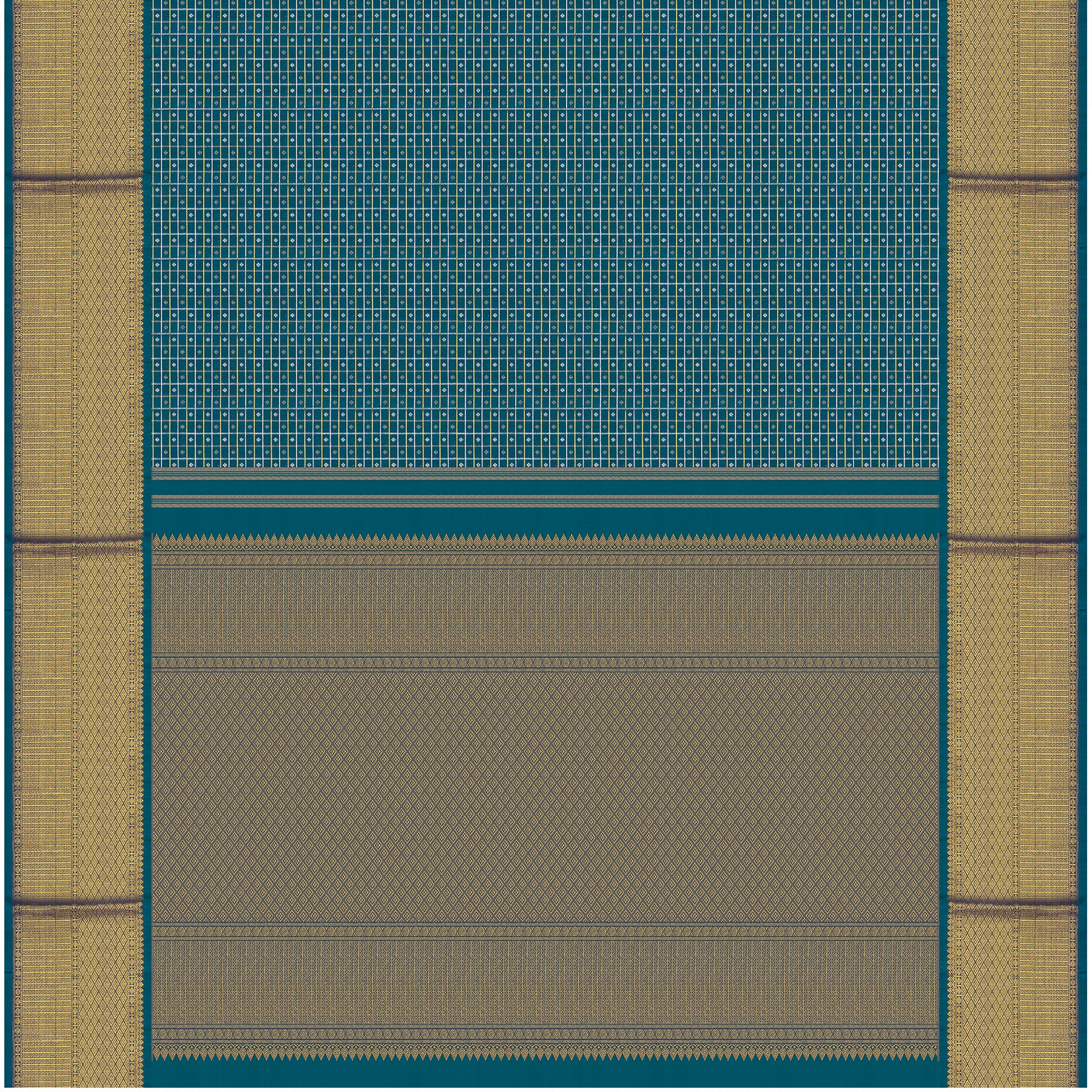 Kanakavalli Kanjivaram Silk Sari 25-595-HS001-03247 - Full View