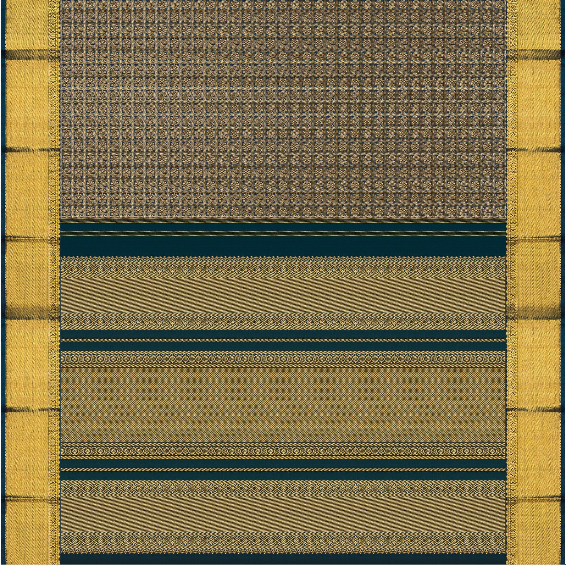 Kanakavalli Kanjivaram Silk Sari 25-595-HS001-03257 - Full View