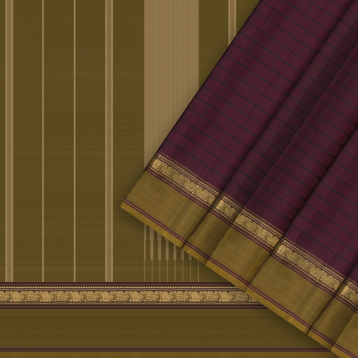 Kanakavalli Kanjivaram Silk Sari 25-595-HS001-03388 - Cover View