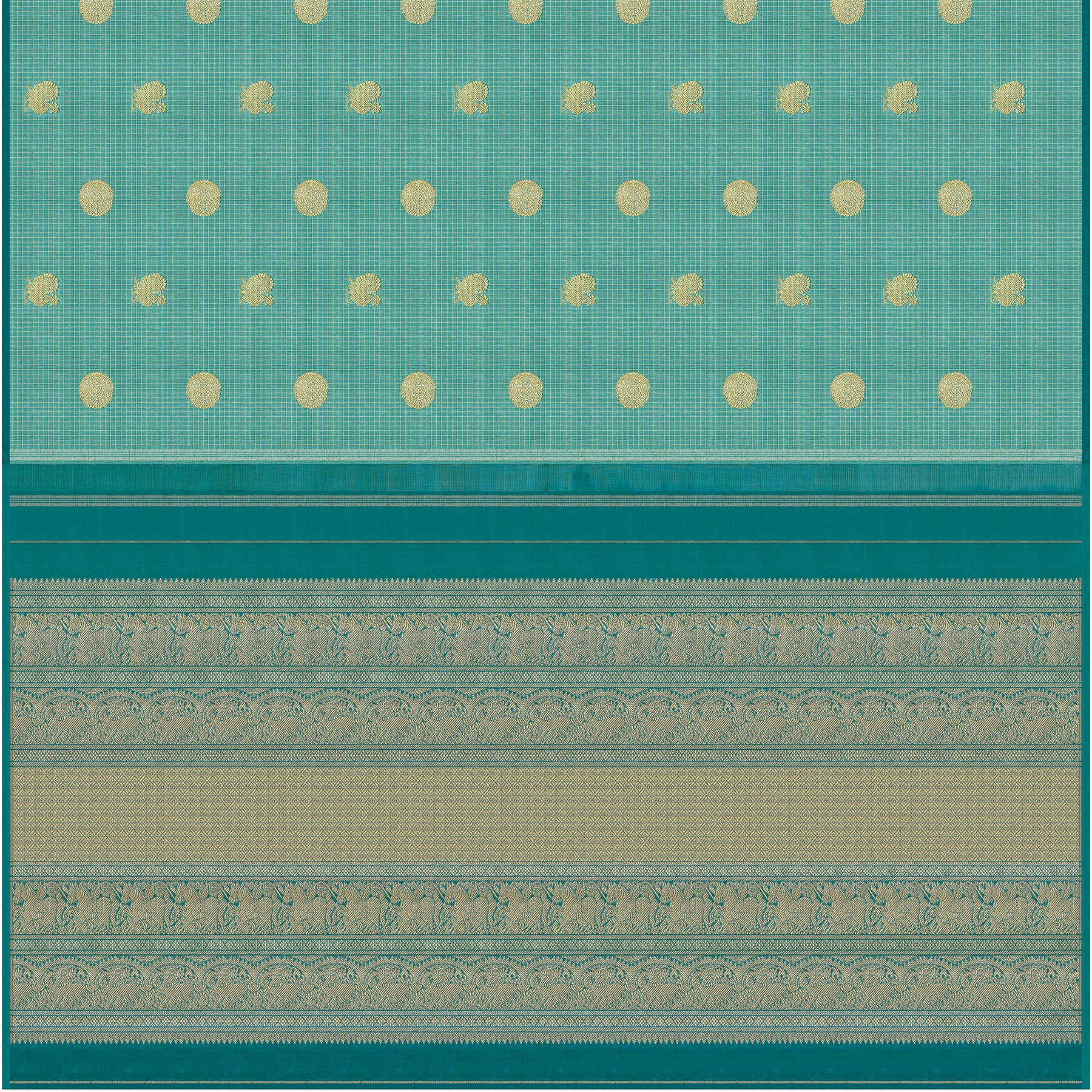Kanakavalli Kanjivaram Silk Sari 25-595-HS001-03412 - Full View