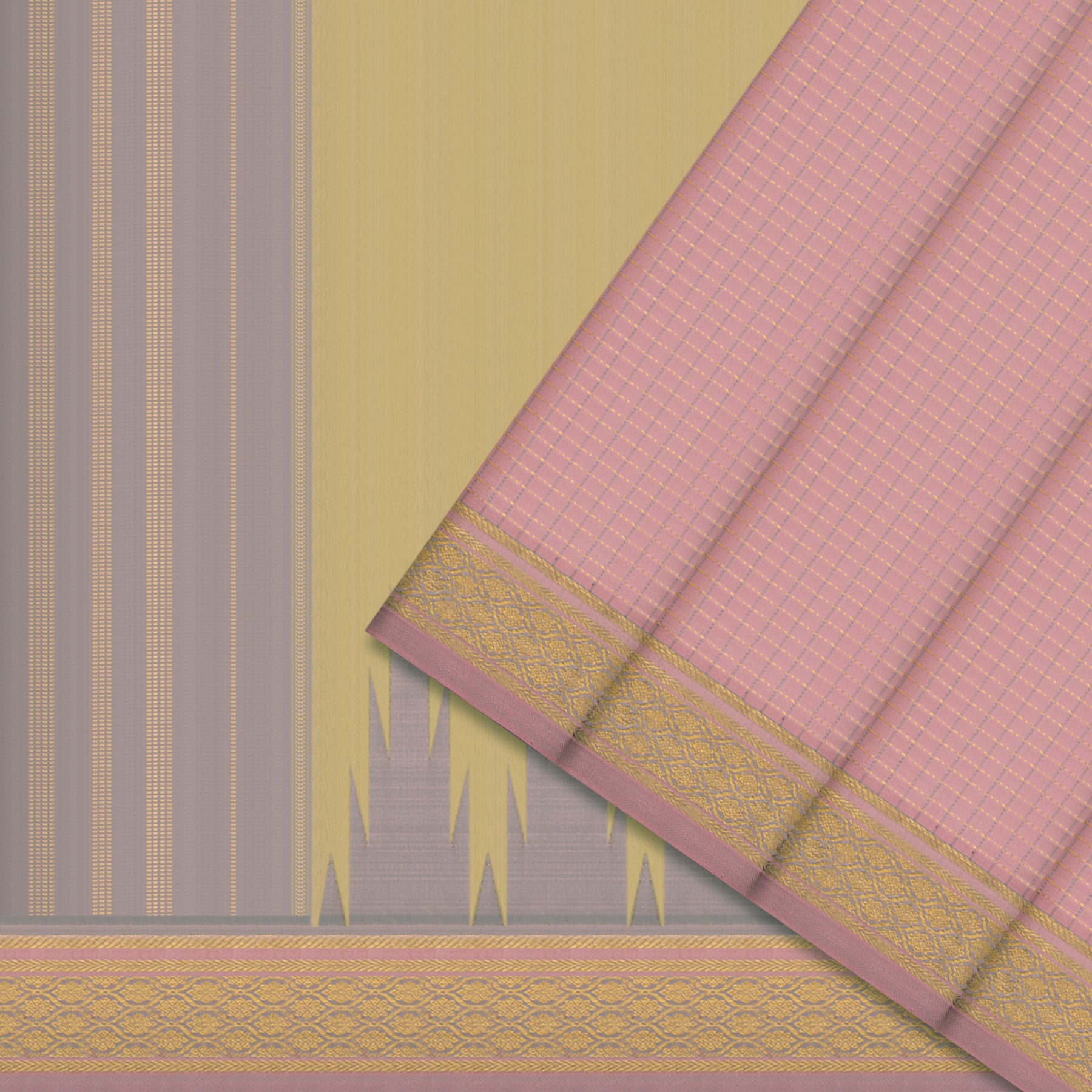 Kanakavalli Kanjivaram Silk Sari 25-595-HS001-03439 - Cover View