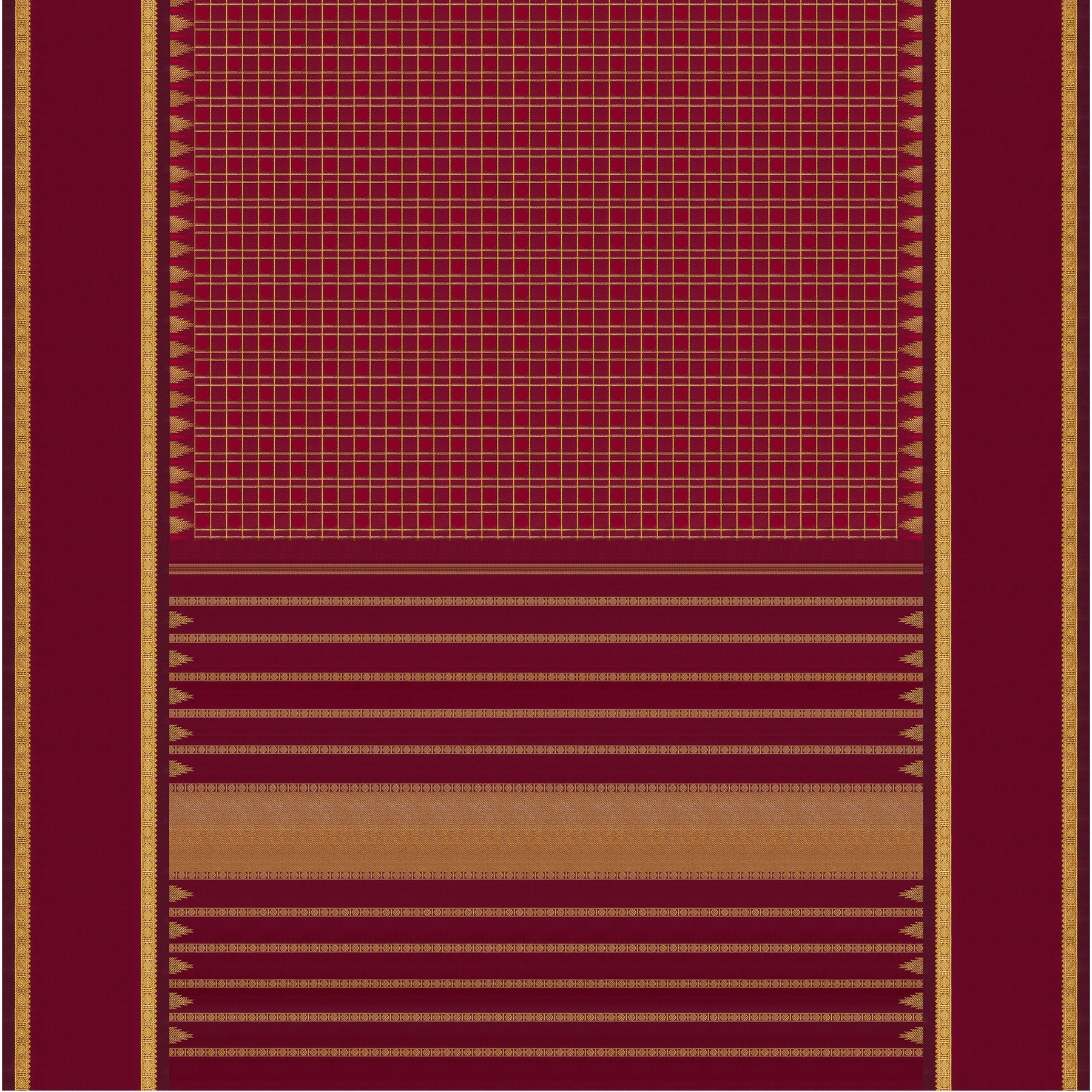 Kanakavalli Kanjivaram Silk Sari 25-595-HS001-03478 - Full View