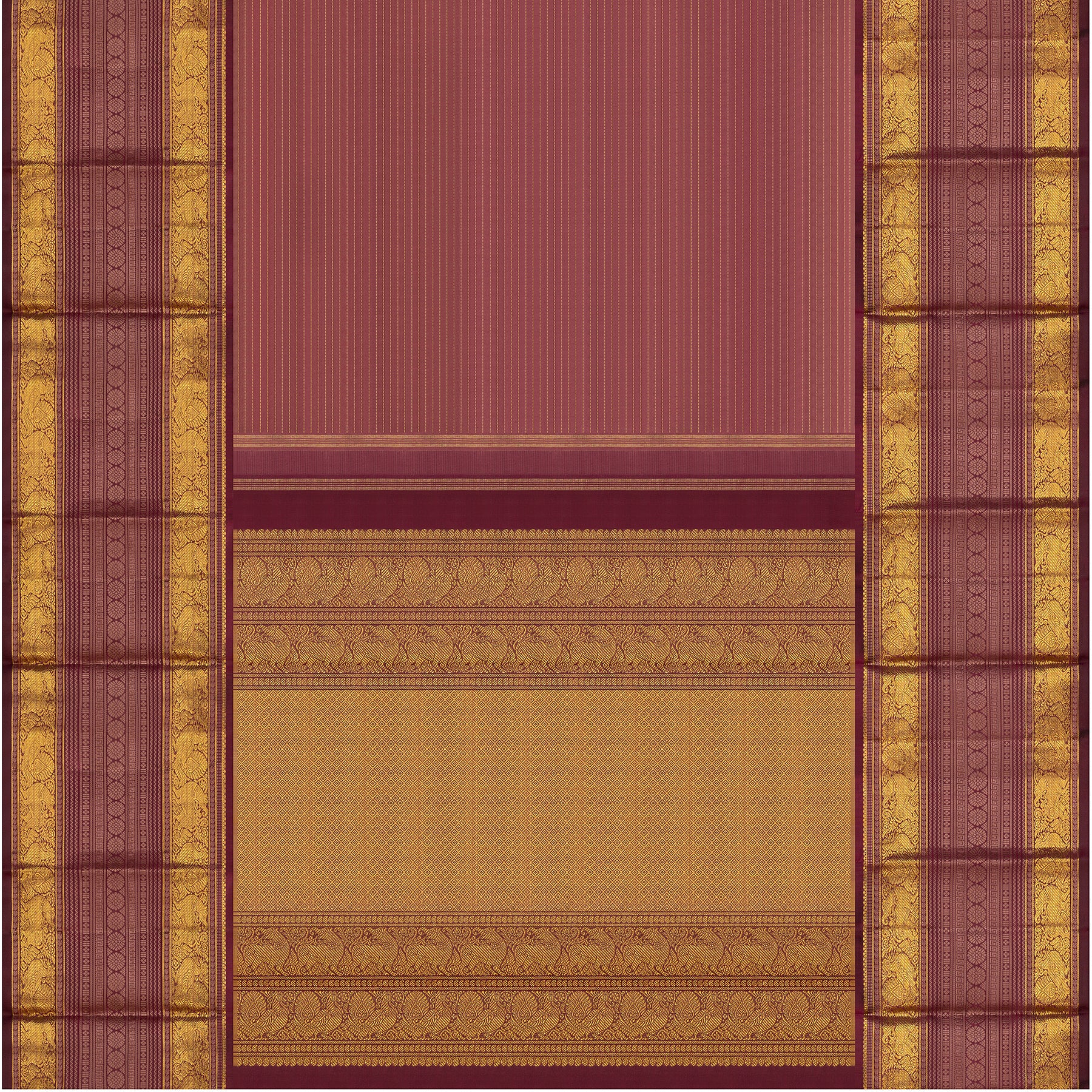 Kanakavalli Kanjivaram Silk Sari 25-595-HS001-03483 - Full View