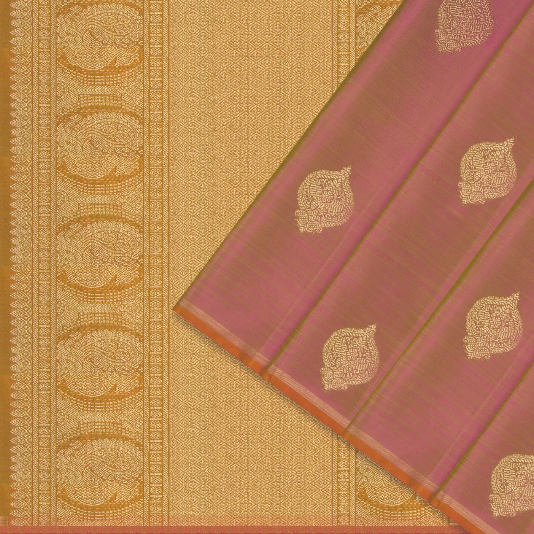 Kanakavalli Kanjivaram Silk Sari 25-595-HS001-04185 - Cover View