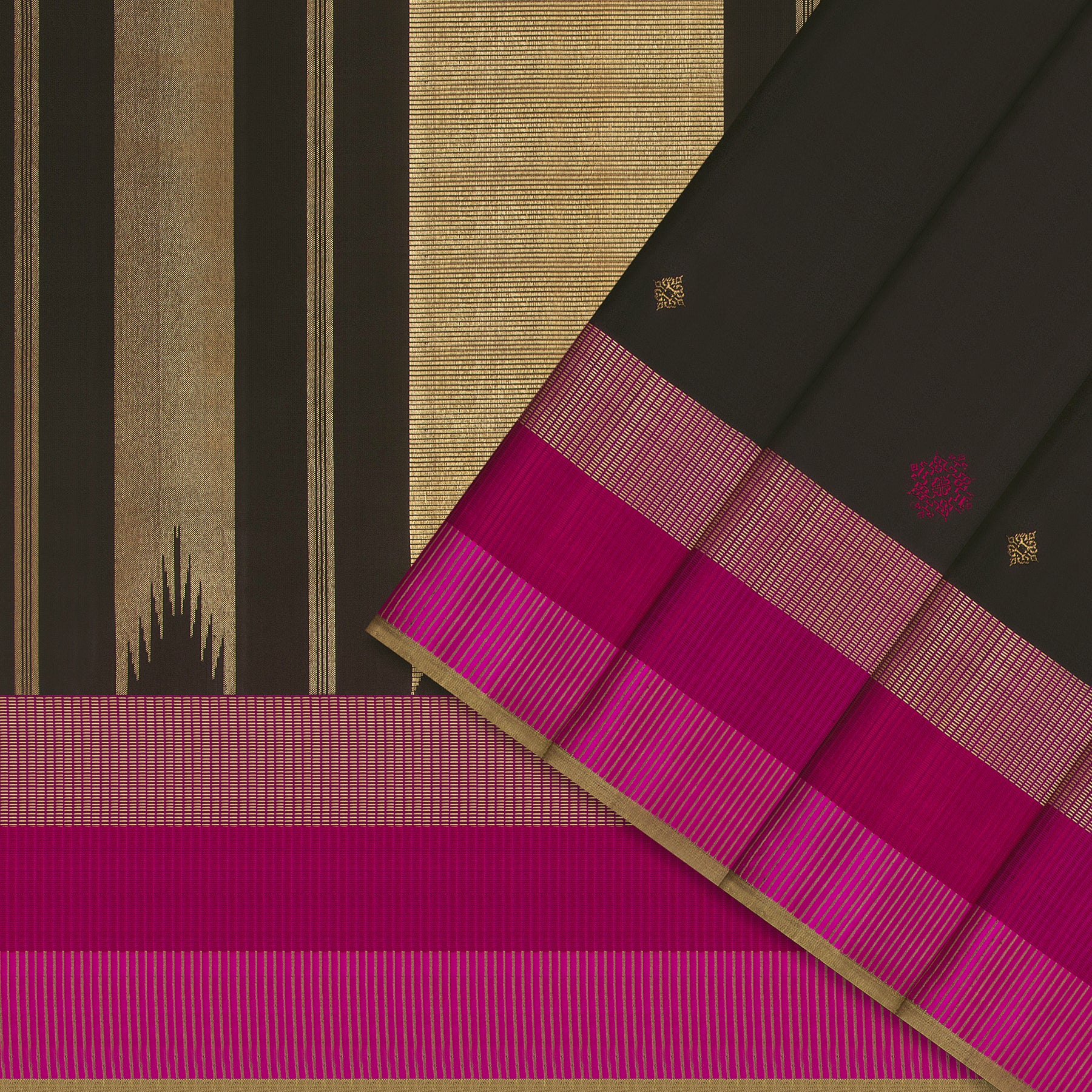 Kanakavalli Kanjivaram Silk Sari 25-595-HS001-04186 - Cover View