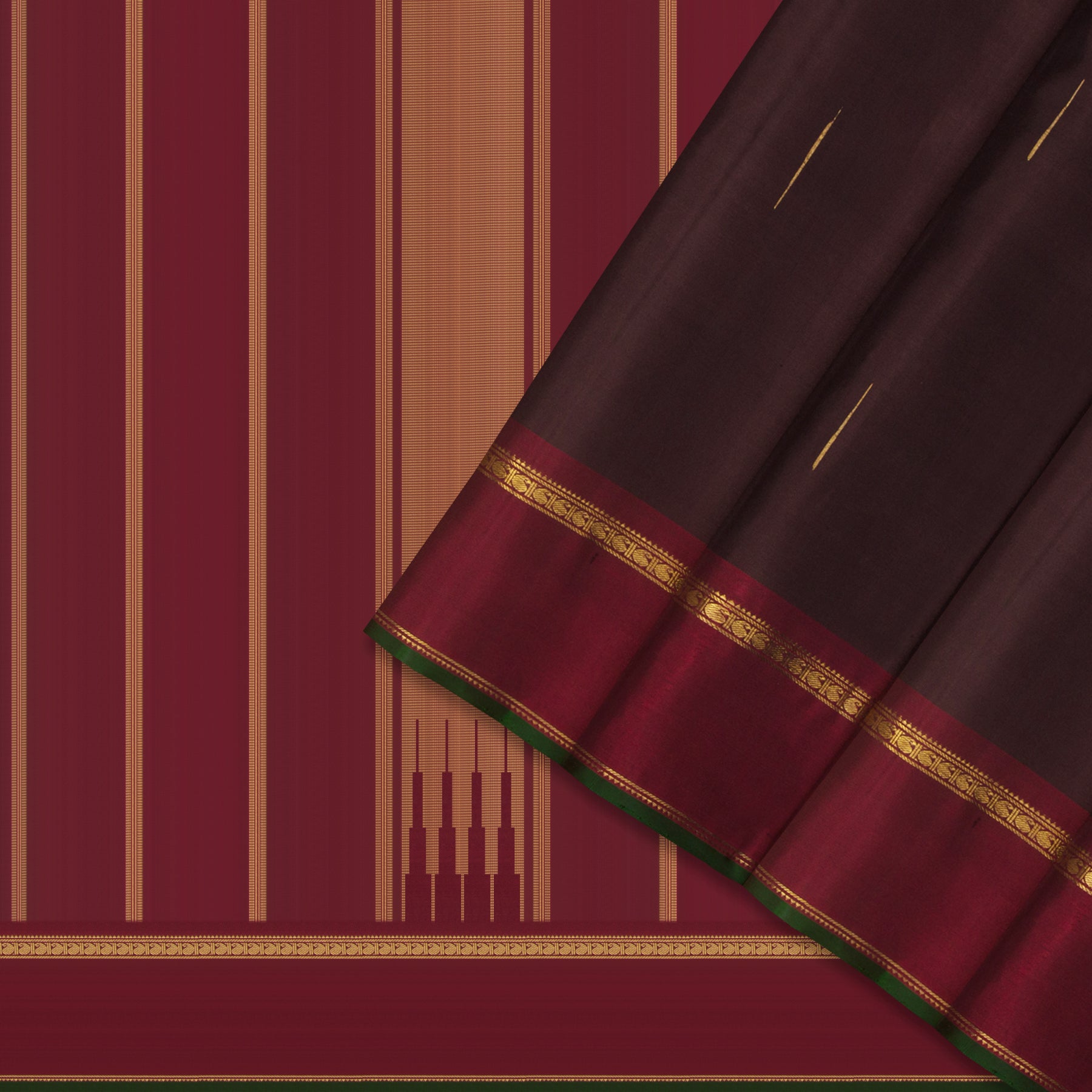 Kanakavalli Kanjivaram Silk Sari 25-595-HS001-04187 - Cover View