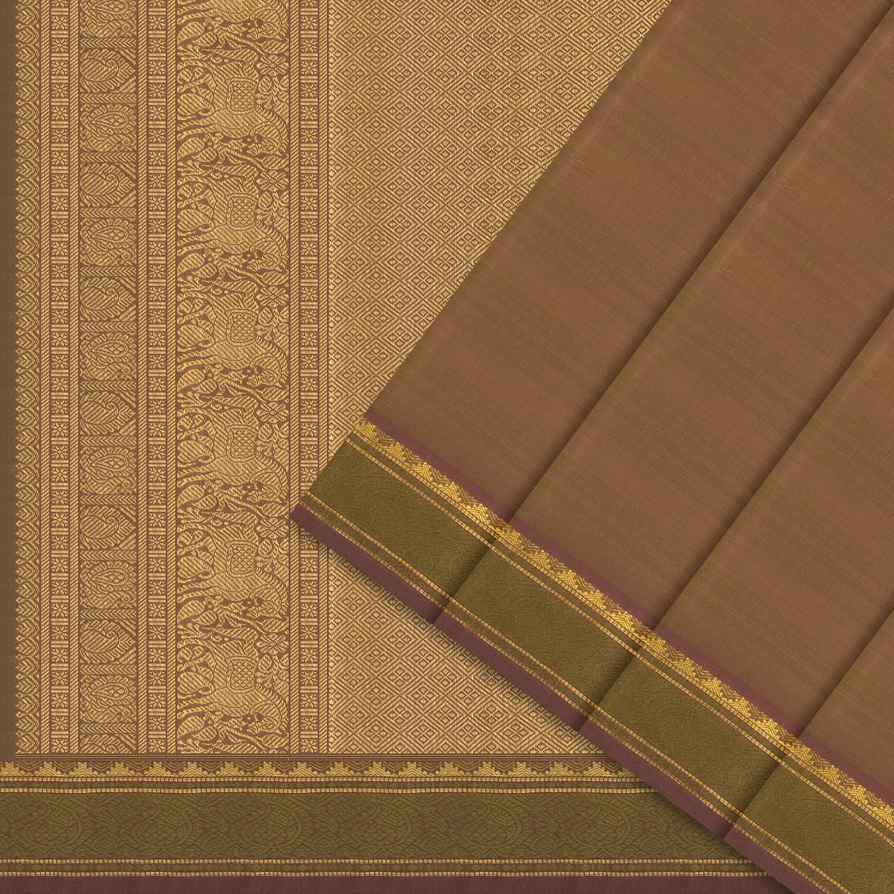 Kanakavalli Kanjivaram Silk Sari 25-595-HS001-04197 - Cover View