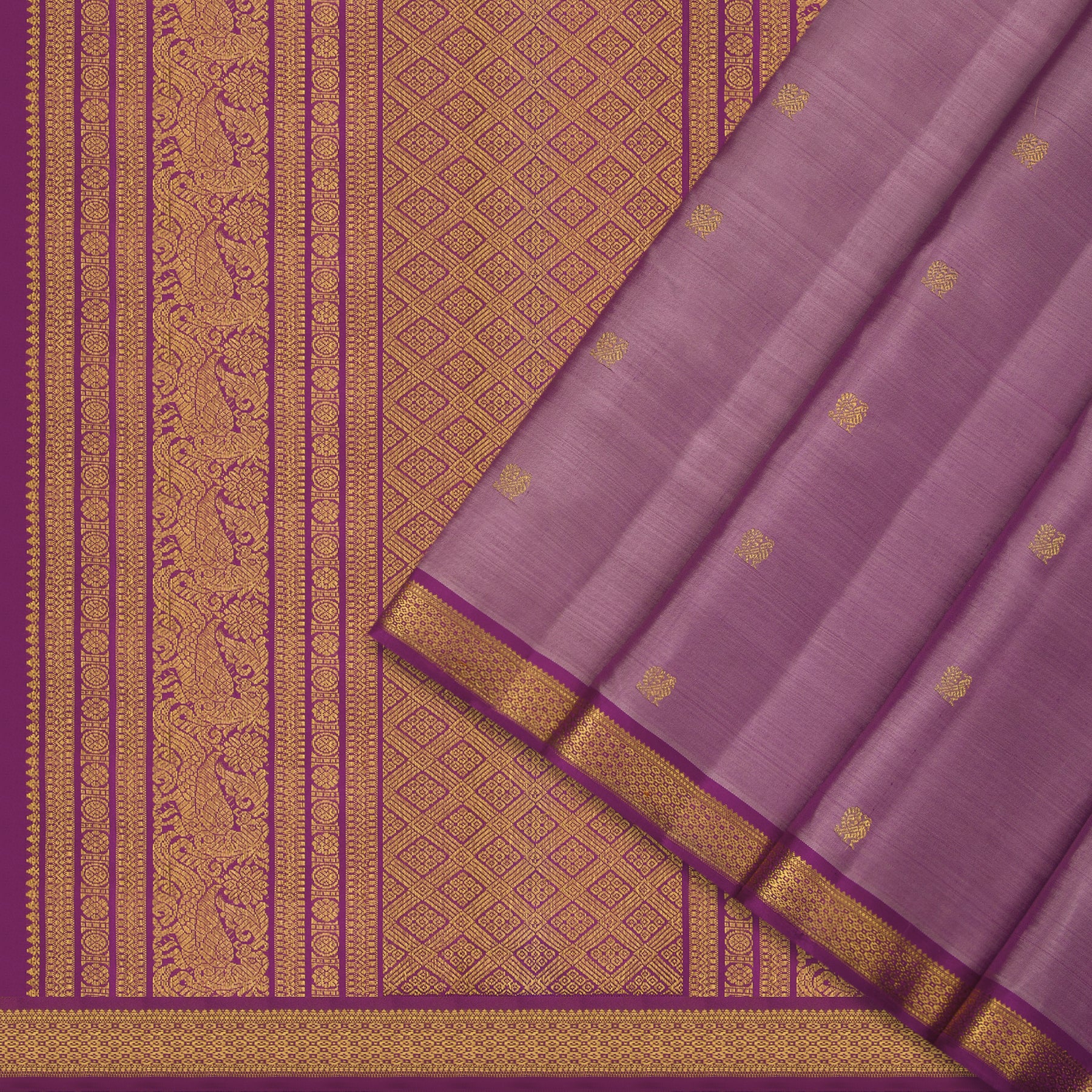 Kanakavalli Kanjivaram Silk Sari 25-595-HS001-04200 - Cover View