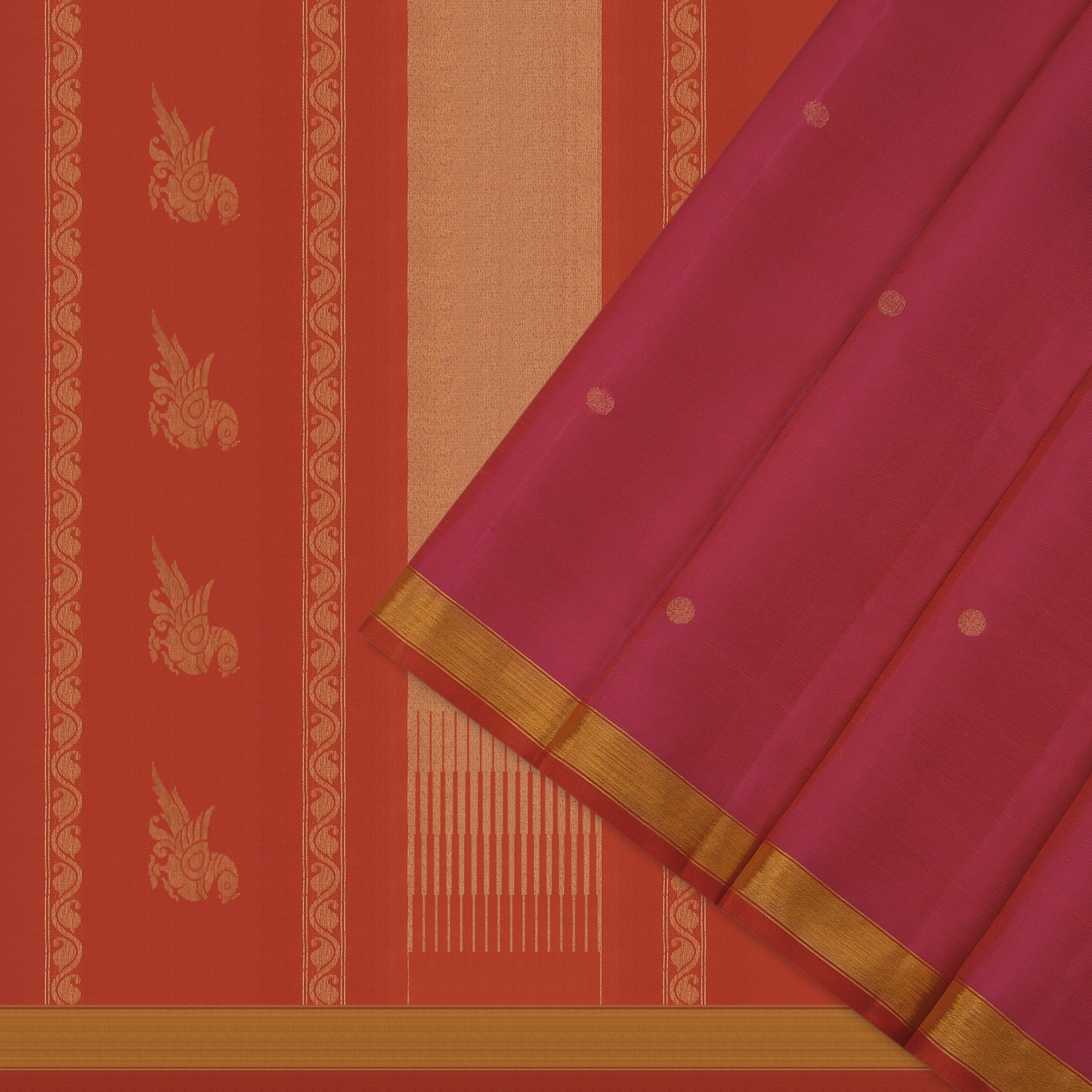 Kanakavalli Kanjivaram Silk Sari 25-595-HS001-04201 - Cover View