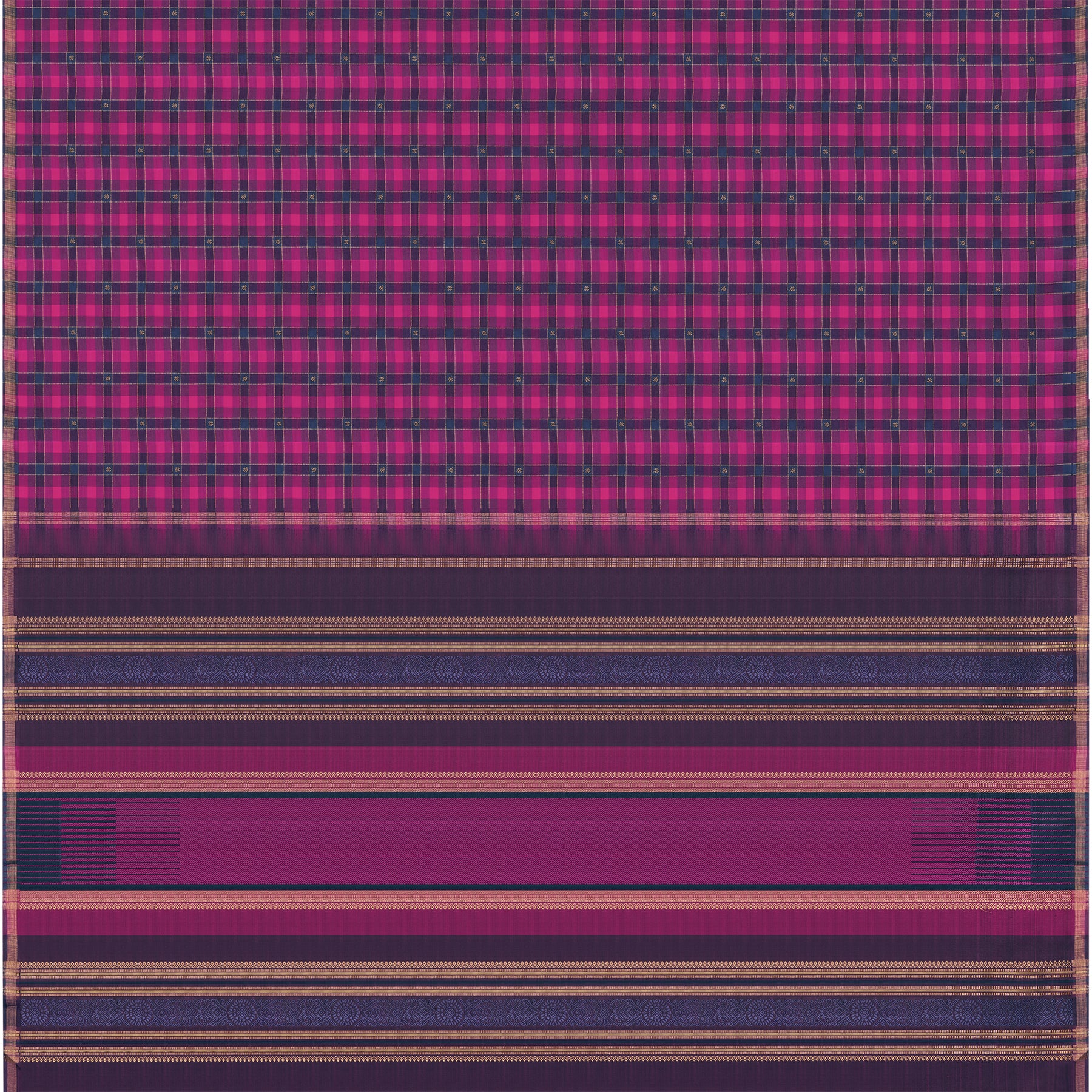 Kanakavalli Kanjivaram Silk Sari 25-595-HS001-04217 - Full View