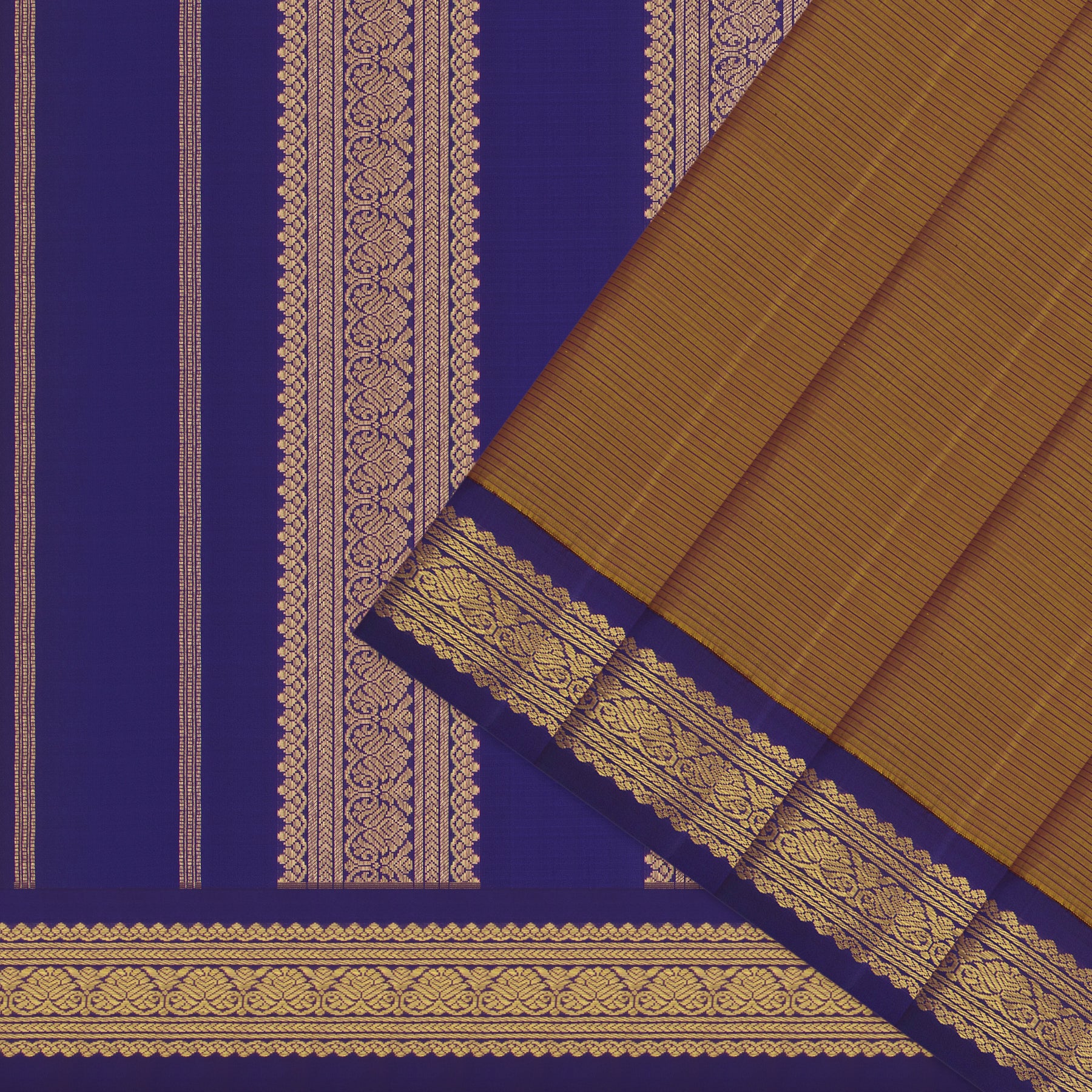 Kanakavalli Kanjivaram Silk Sari 25-595-HS001-04240 - Cover View