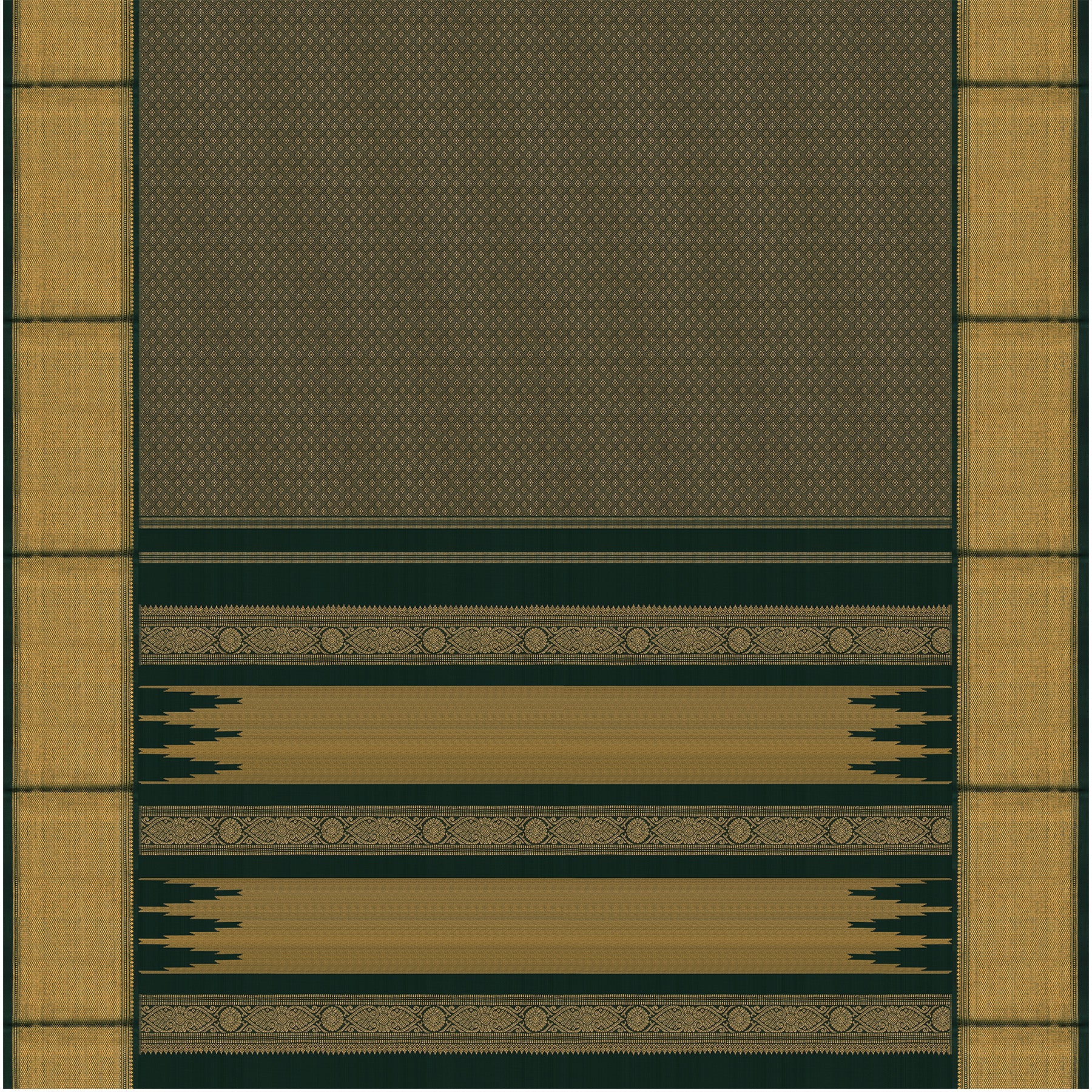 Kanakavalli Kanjivaram Silk Sari 25-595-HS001-04271 - Full View