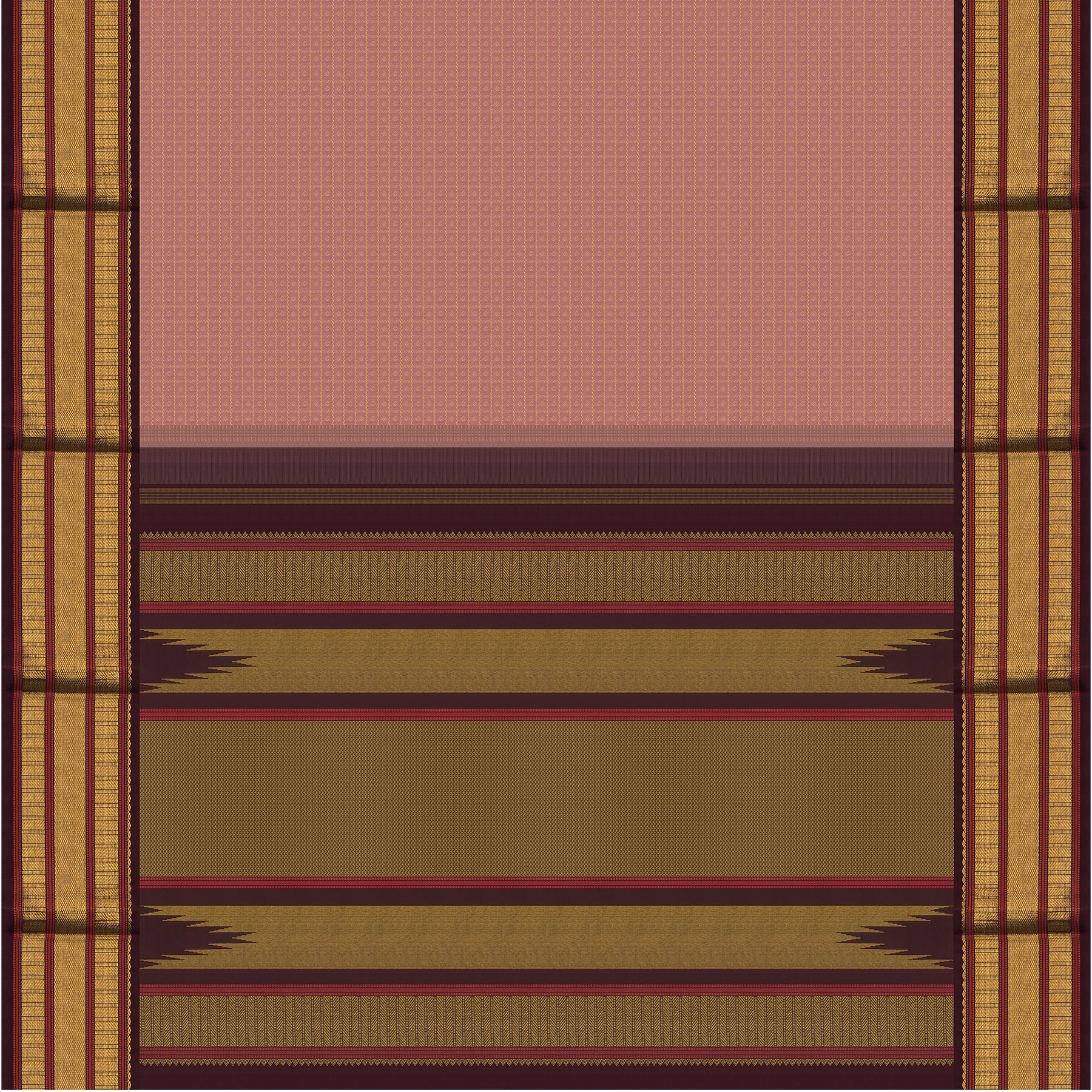 Kanakavalli Kanjivaram Silk Sari 25-595-HS001-04278 - Full View