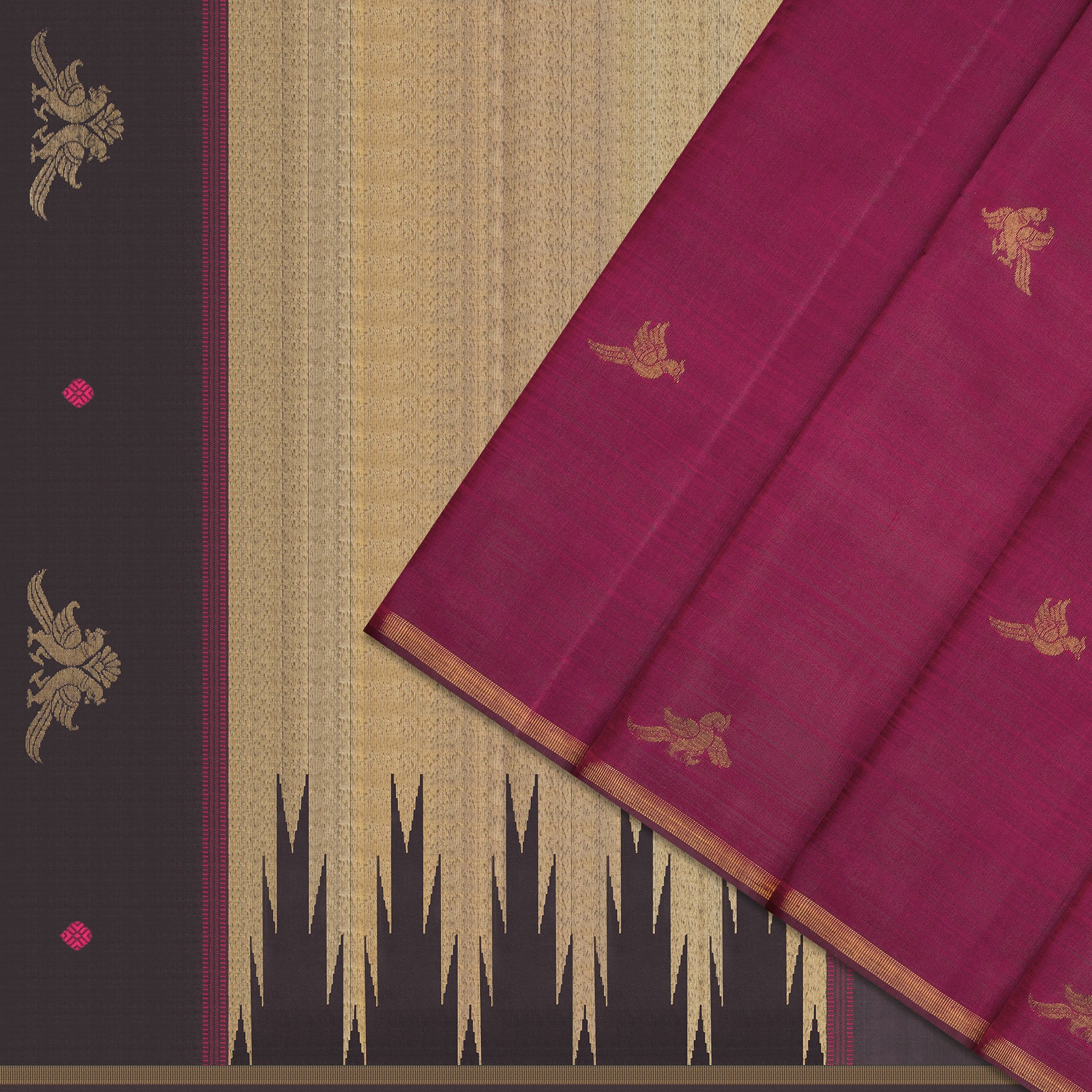 Kanakavalli Kanjivaram Silk Sari 25-595-HS001-04725 - Cover View