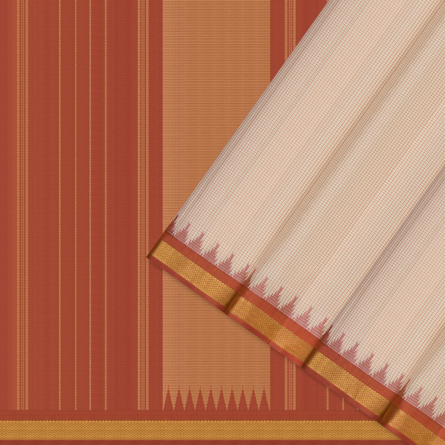 Kanakavalli Kanjivaram Silk Sari 25-595-HS001-04748 - Cover View