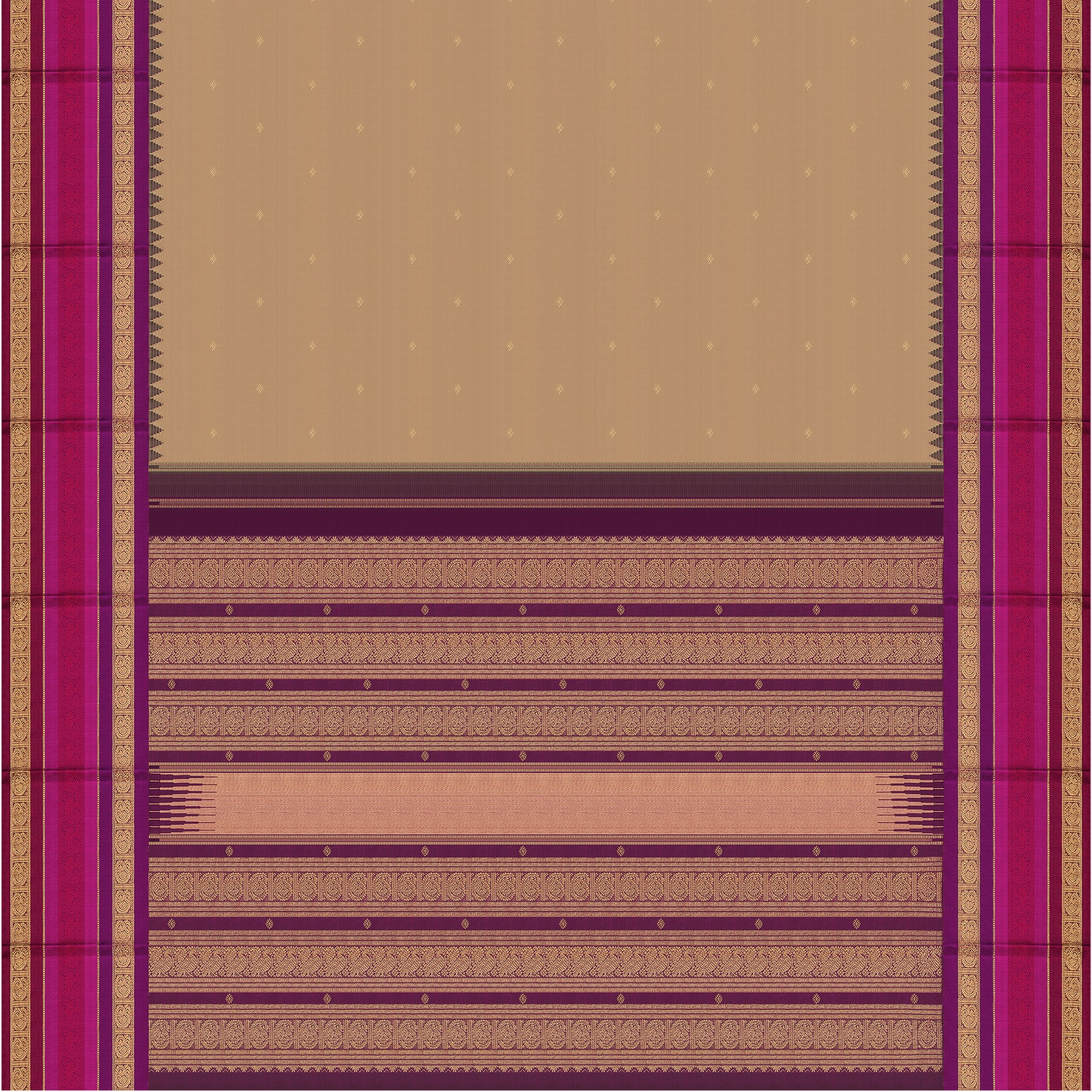 Kanakavalli Kanjivaram Silk Sari 25-595-HS001-04770 - Full View