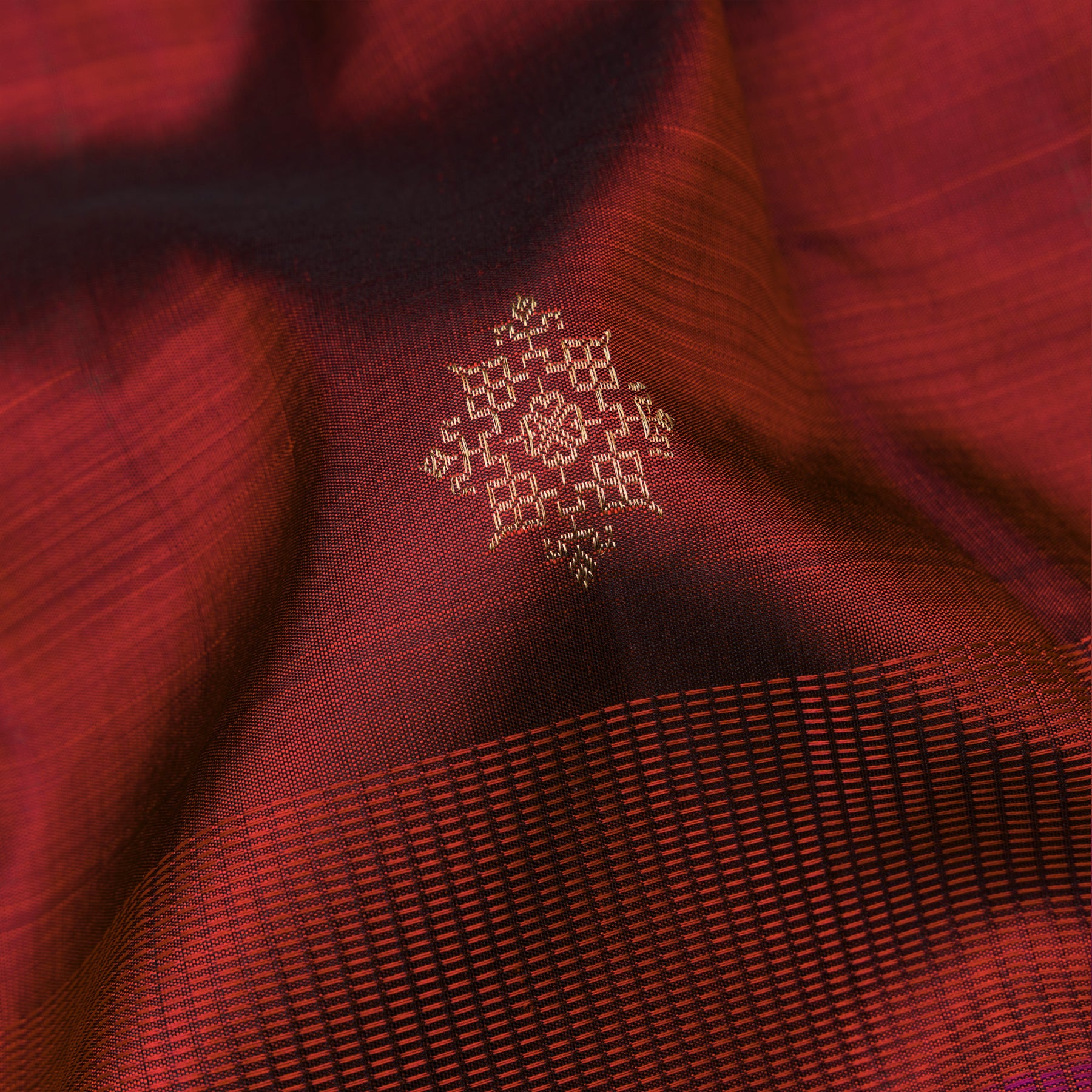 Kanakavalli Kanjivaram Silk Sari 25-595-HS001-05935 - Fabric View