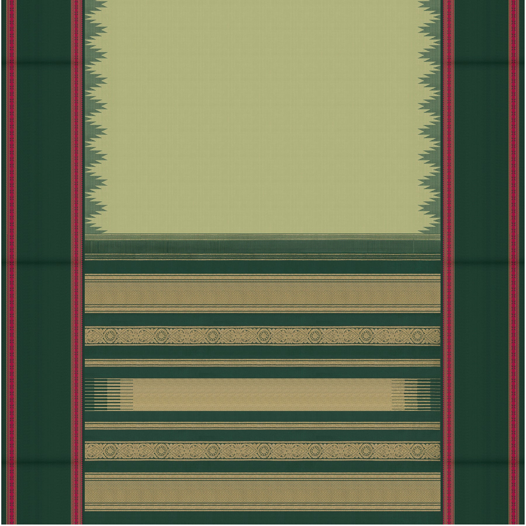 Kanakavalli Kanjivaram Silk Sari 25-595-HS001-05964 - Full View