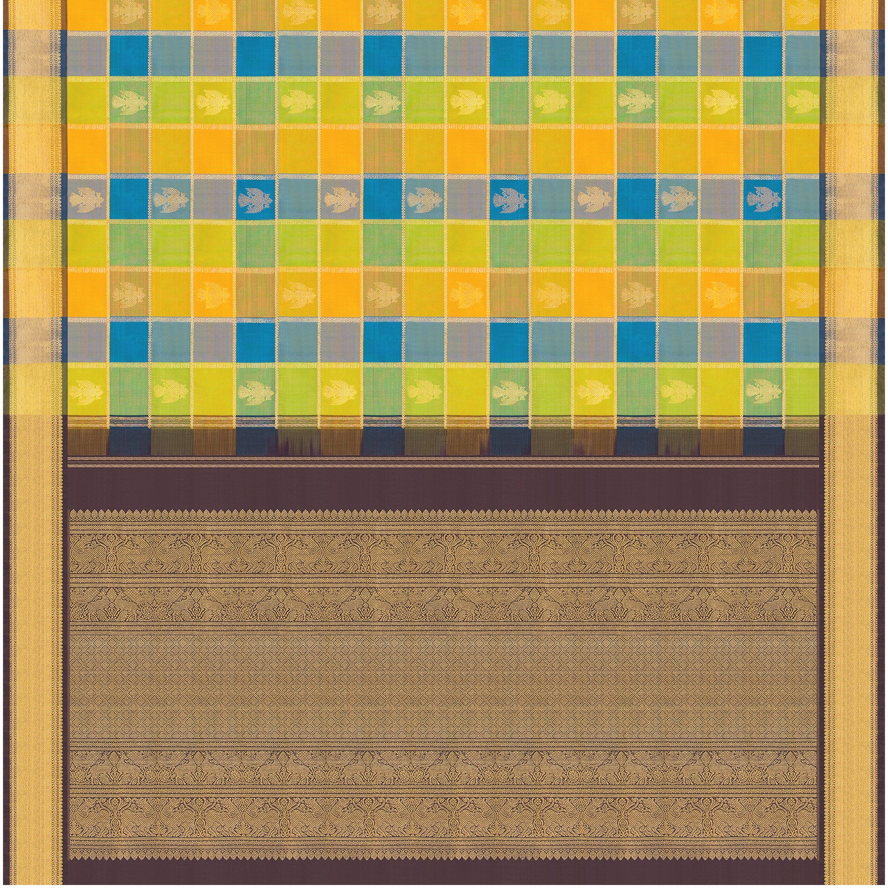 Kanakavalli Kanjivaram Silk Sari 25-595-HS001-05997 - Full View