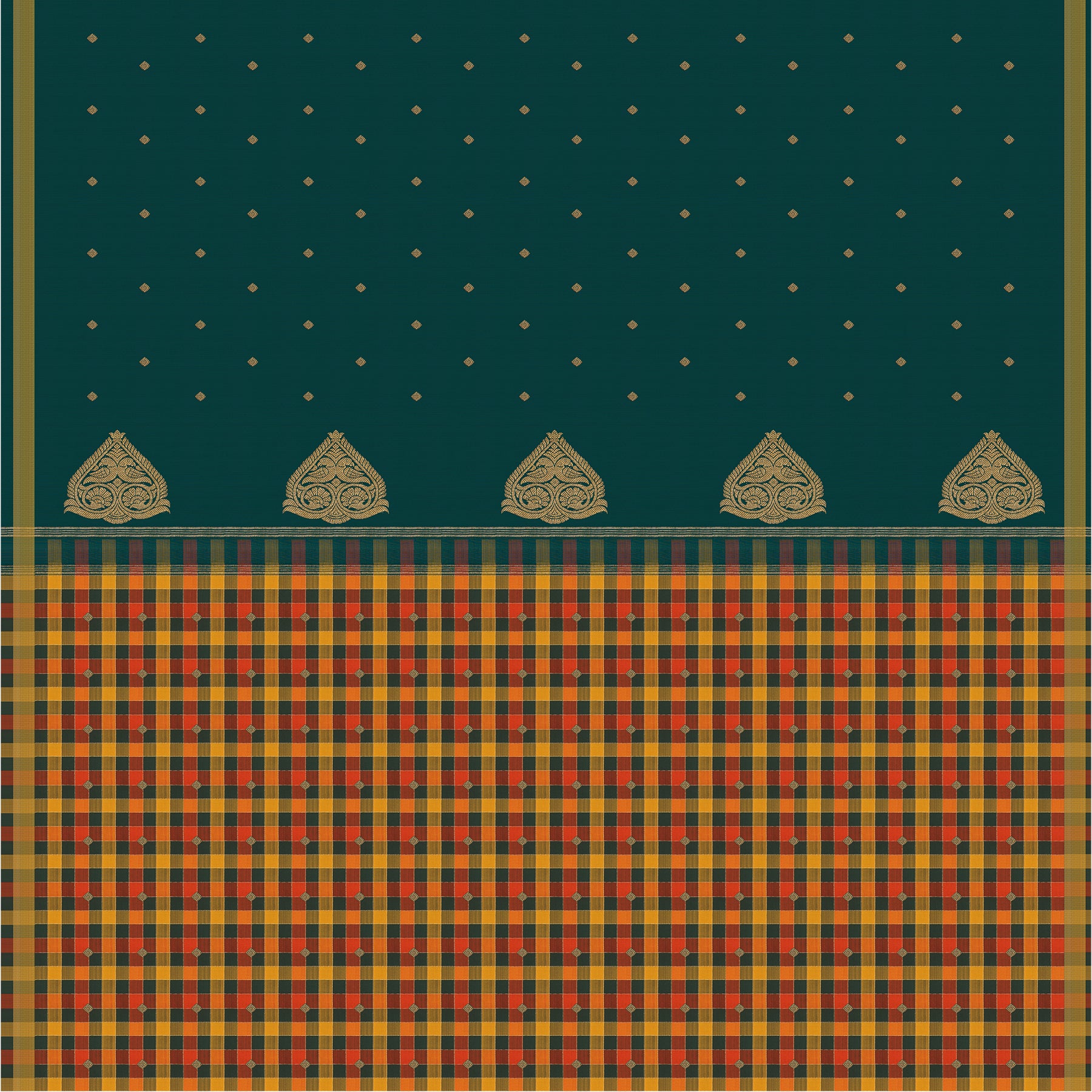 Kanakavalli Kanjivaram Silk Sari 25-595-HS001-06953 - Full View