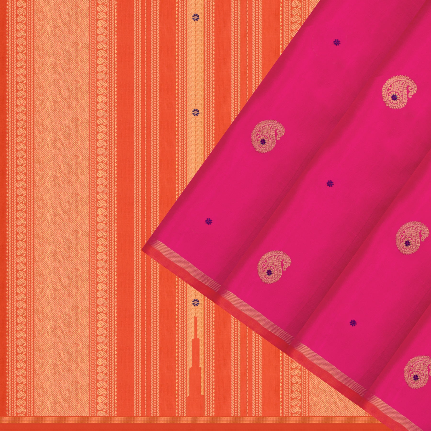 Kanakavalli Kanjivaram Silk Sari 25-595-HS001-06960 - Cover View