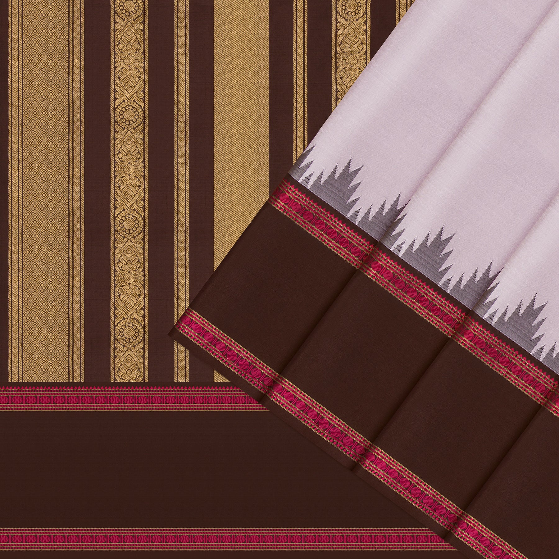 Kanakavalli Kanjivaram Silk Sari 25-595-HS001-06989 - Cover View