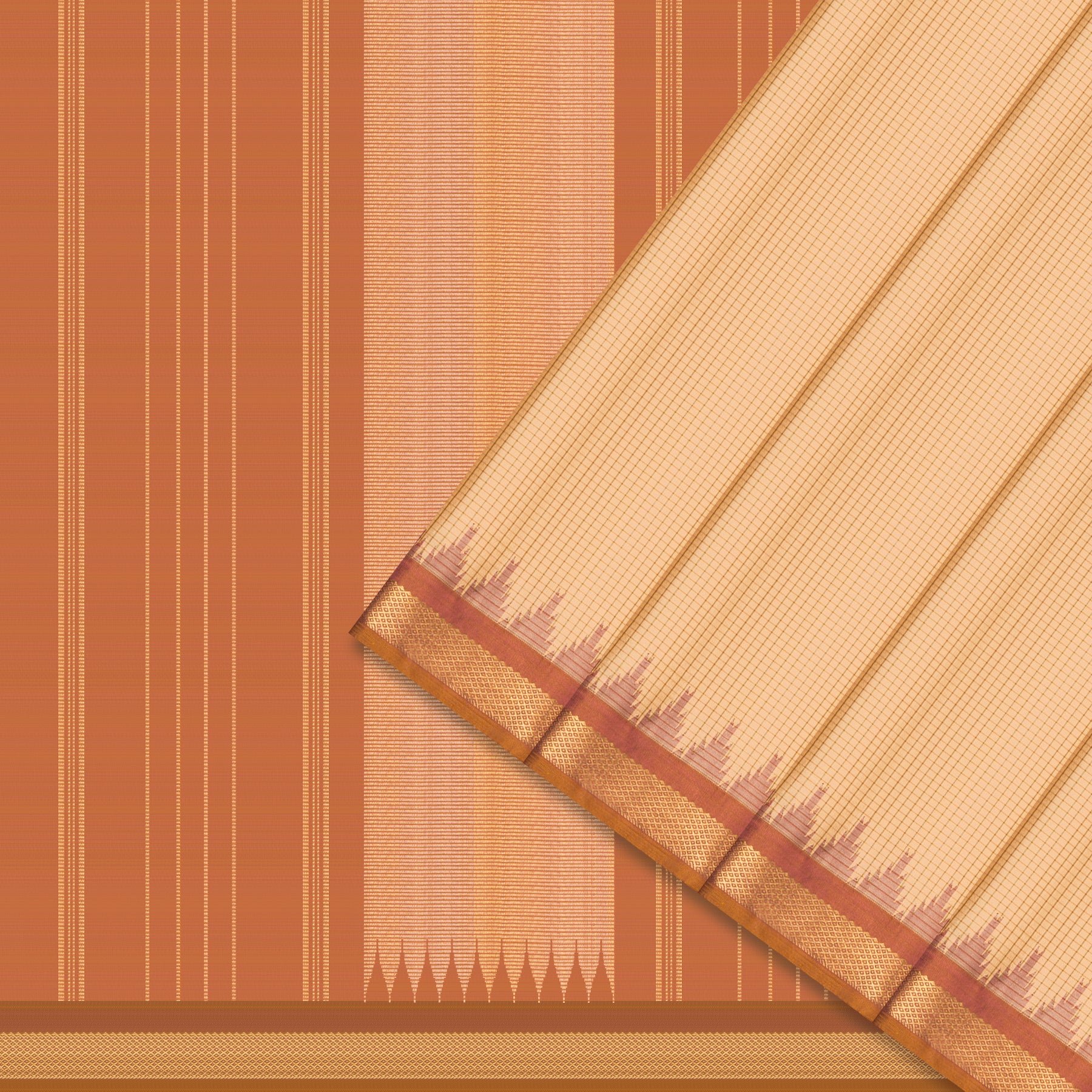 Kanakavalli Kanjivaram Silk Sari 25-595-HS001-07009 - Cover View